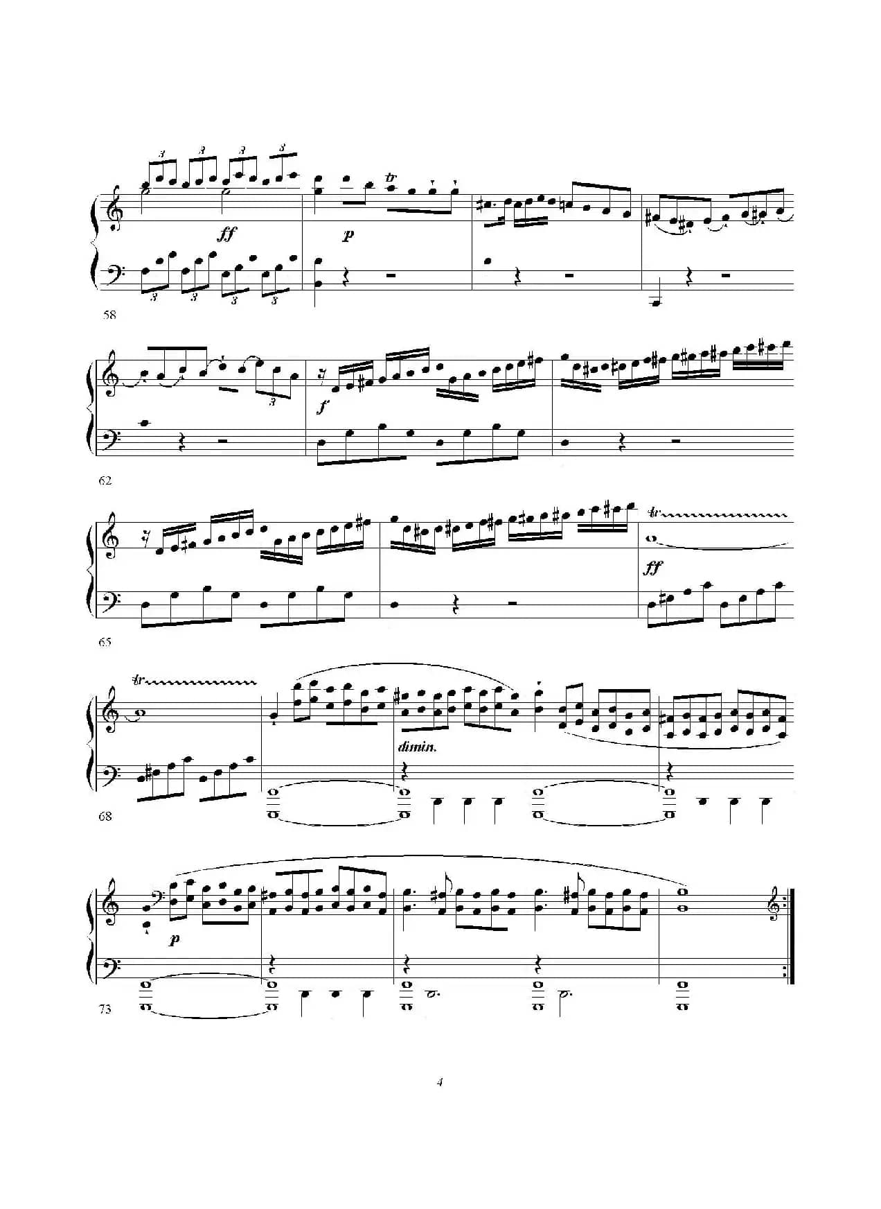 Sonata in C Major Op.7 No.2（C大调奏鸣曲）