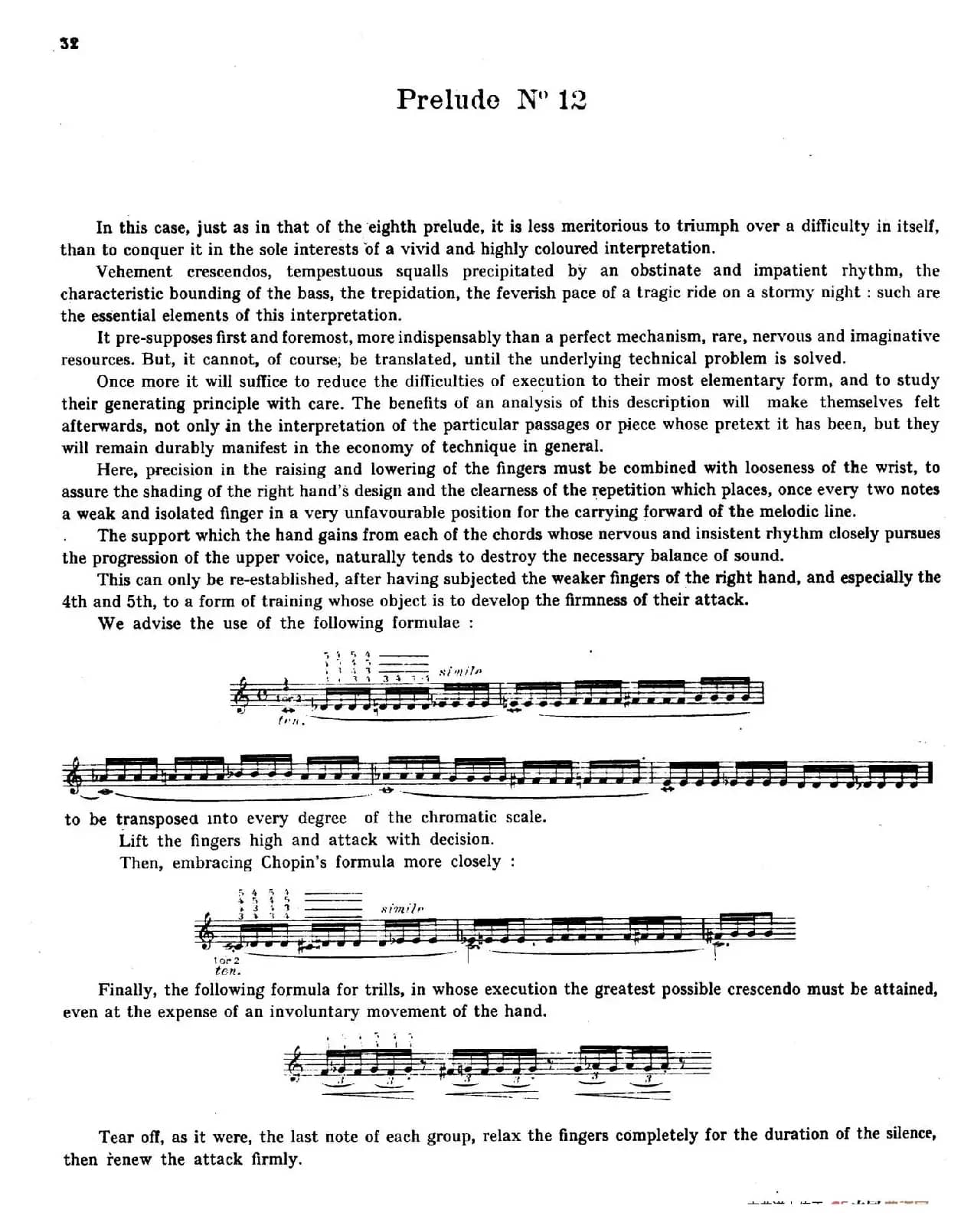 Preludes Op.28（24首前奏曲·12）