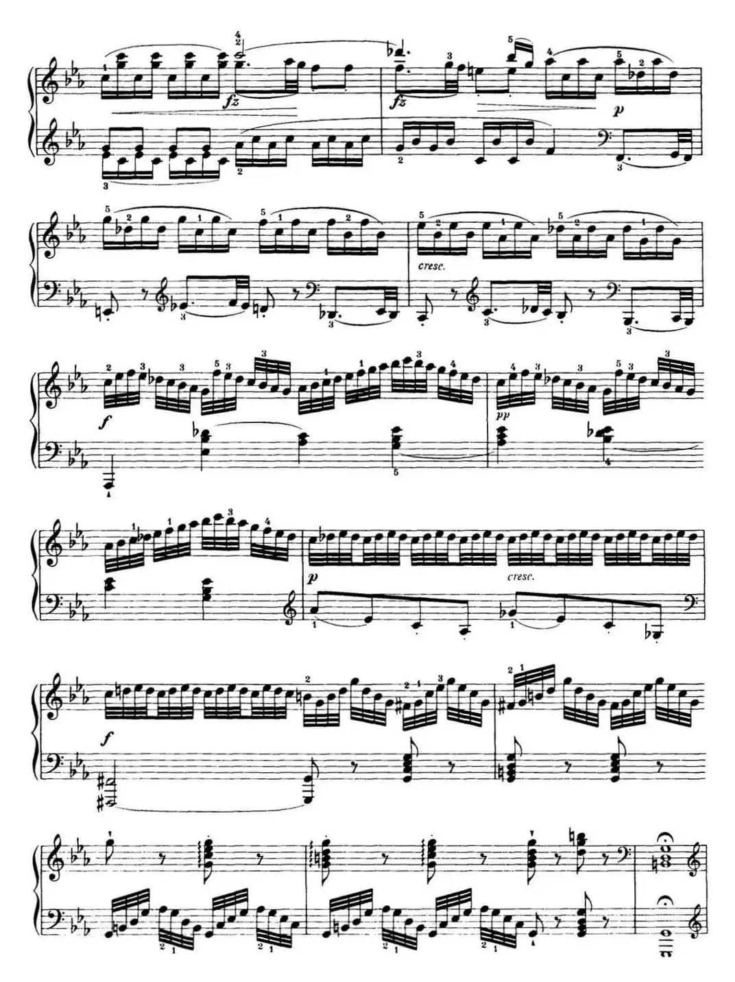 海顿 钢琴奏鸣曲 Hob XVI 52 in E-flat major