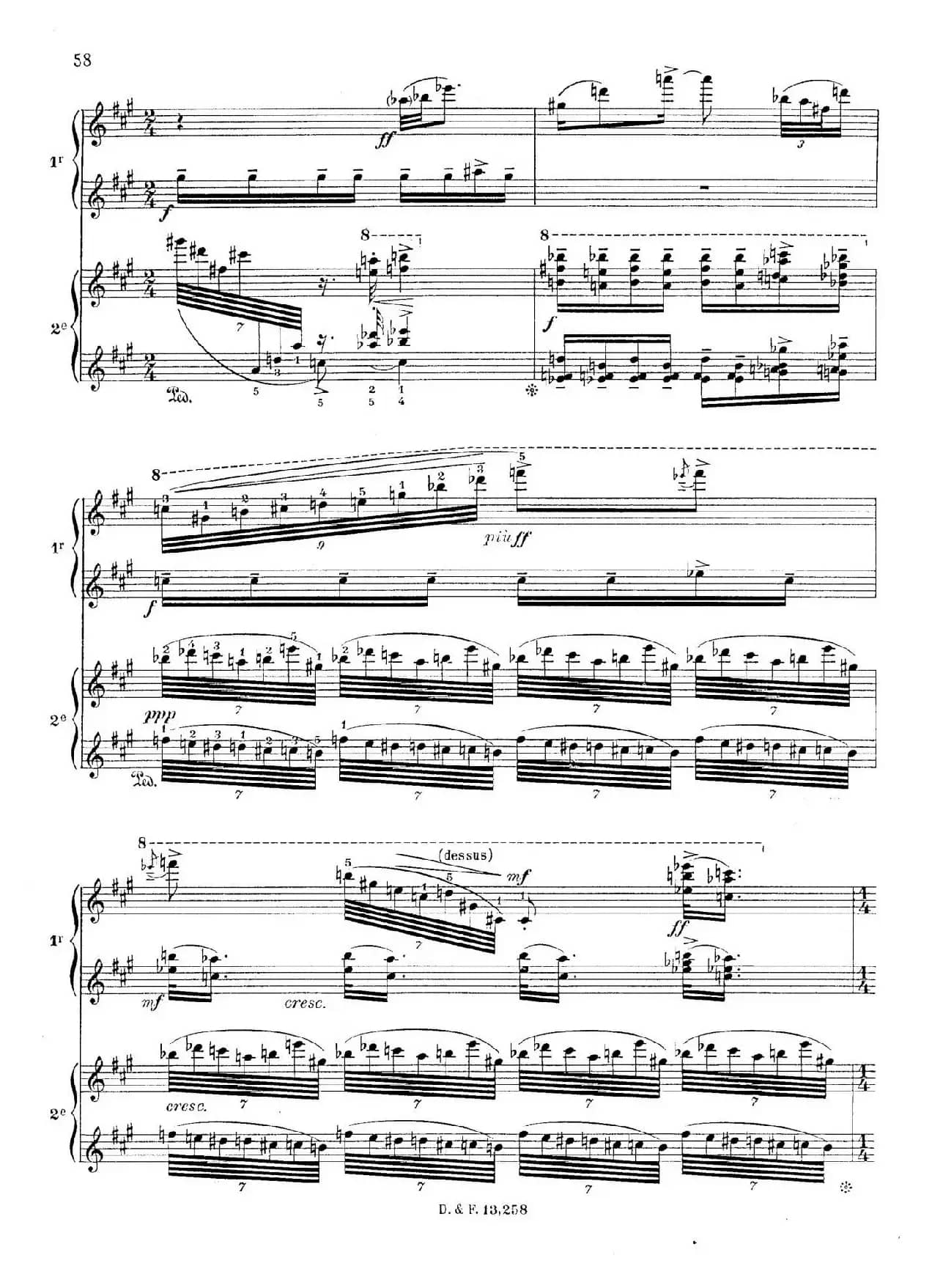 Visions de l'Amen（阿门的幻想·双钢琴·Ⅴ）