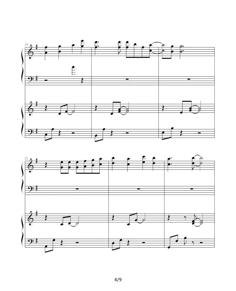 大好きだよ（双钢琴）