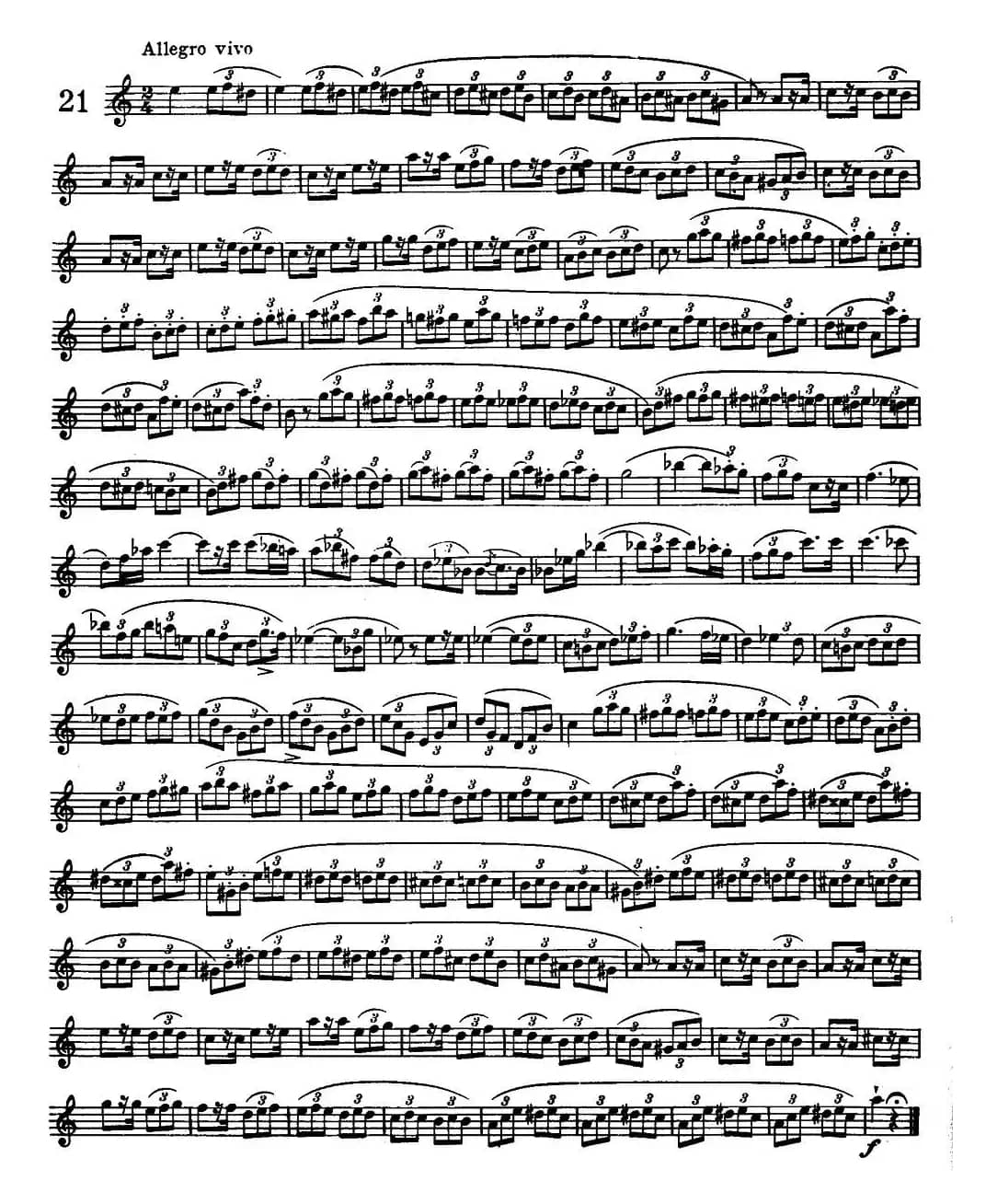 25 Daily Exercices for Saxophone（18—25）