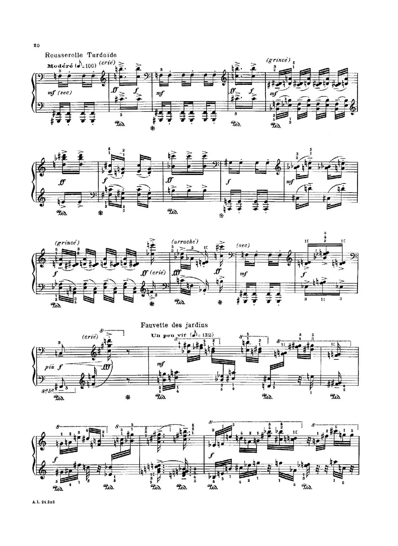 La Fauvette des Jardins（园林莺）