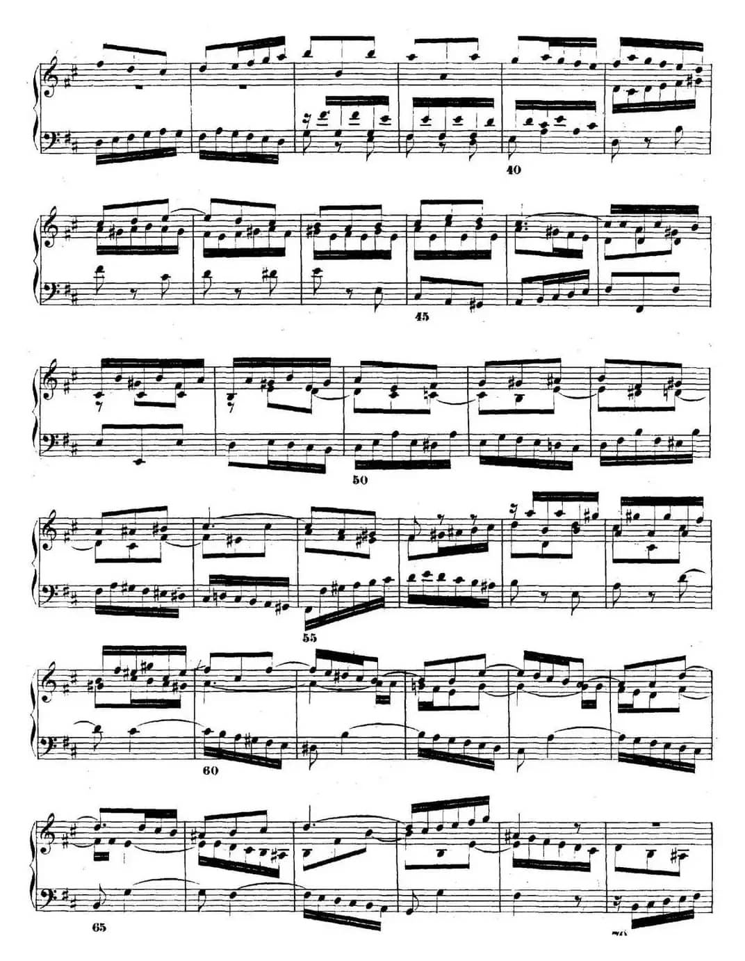 巴赫《平均律钢琴曲集·第二卷》之赋格曲（NO.24）