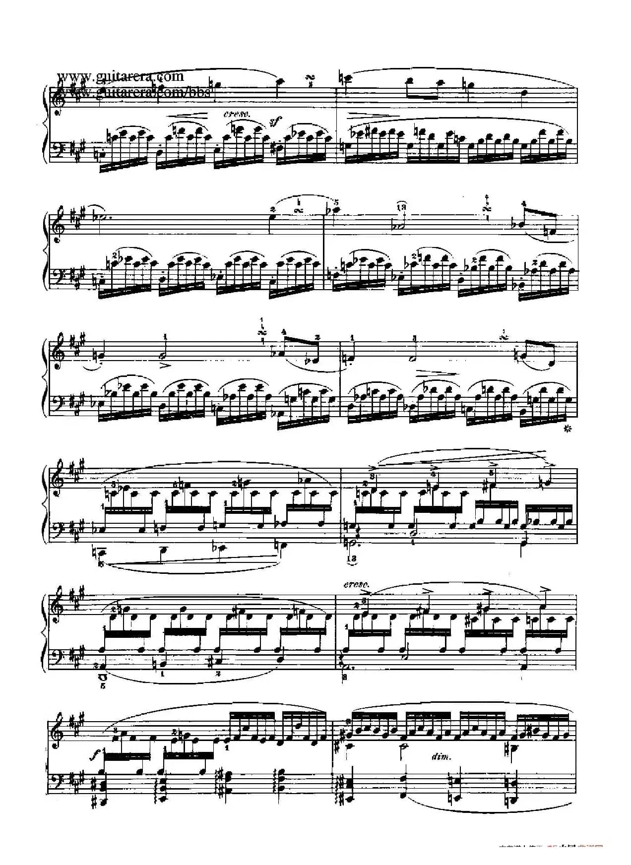 Nocturne No.4 in A Major （A大调第四号夜曲）