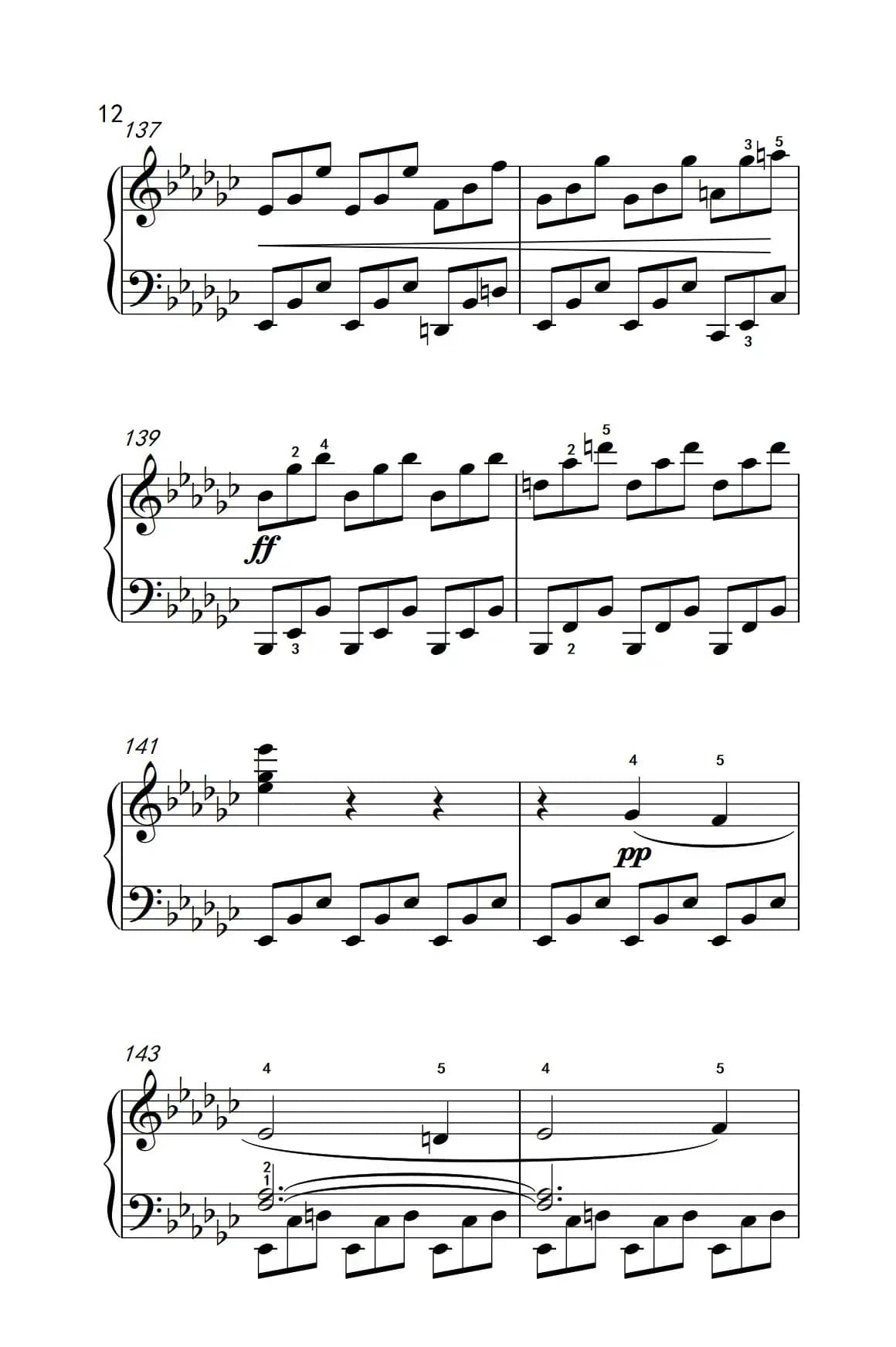 奏鸣曲 Opus 7 第三乐章（贝多芬奏鸣曲集 2）