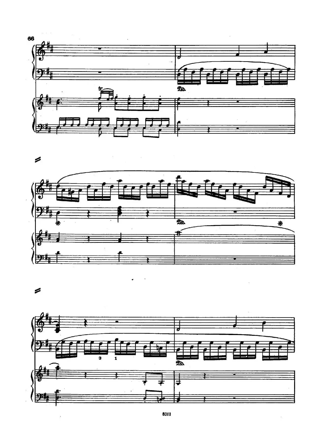 Concerto no 5 K 175 - 2 Piano（Ⅰ）