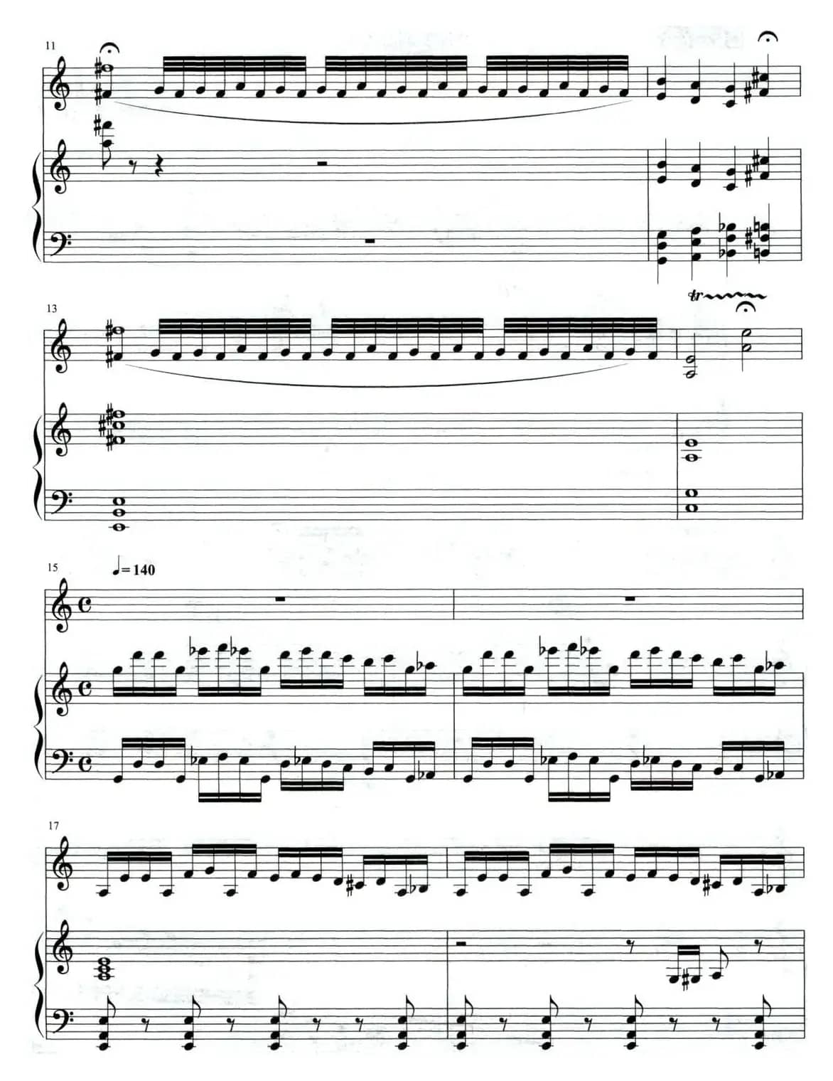 第一板胡幻想曲（中音板胡独奏+钢琴伴奏）