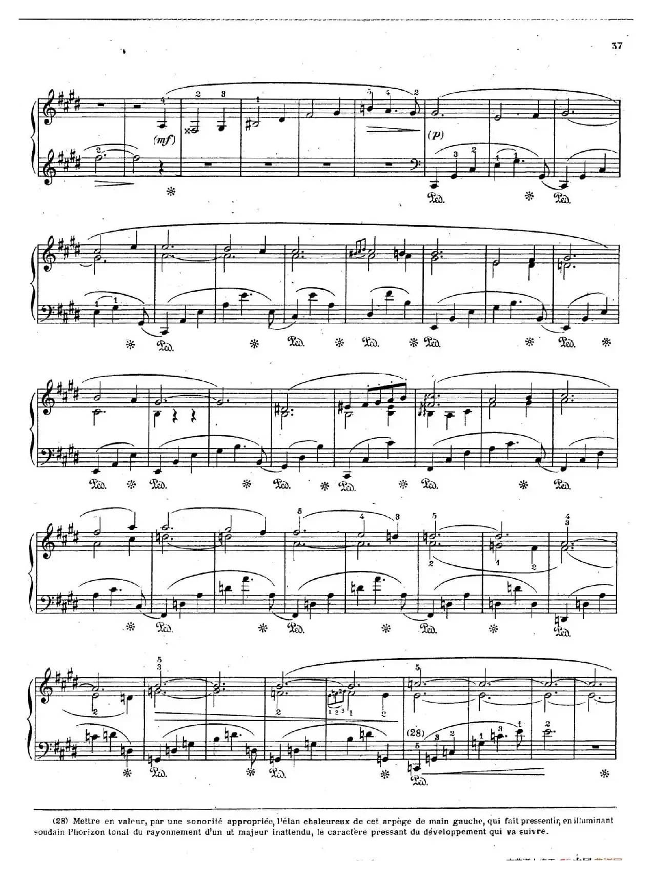 Scherzo No.4 in E Major Op.54(E大调第四谐谑曲·柯尔托教学版)
