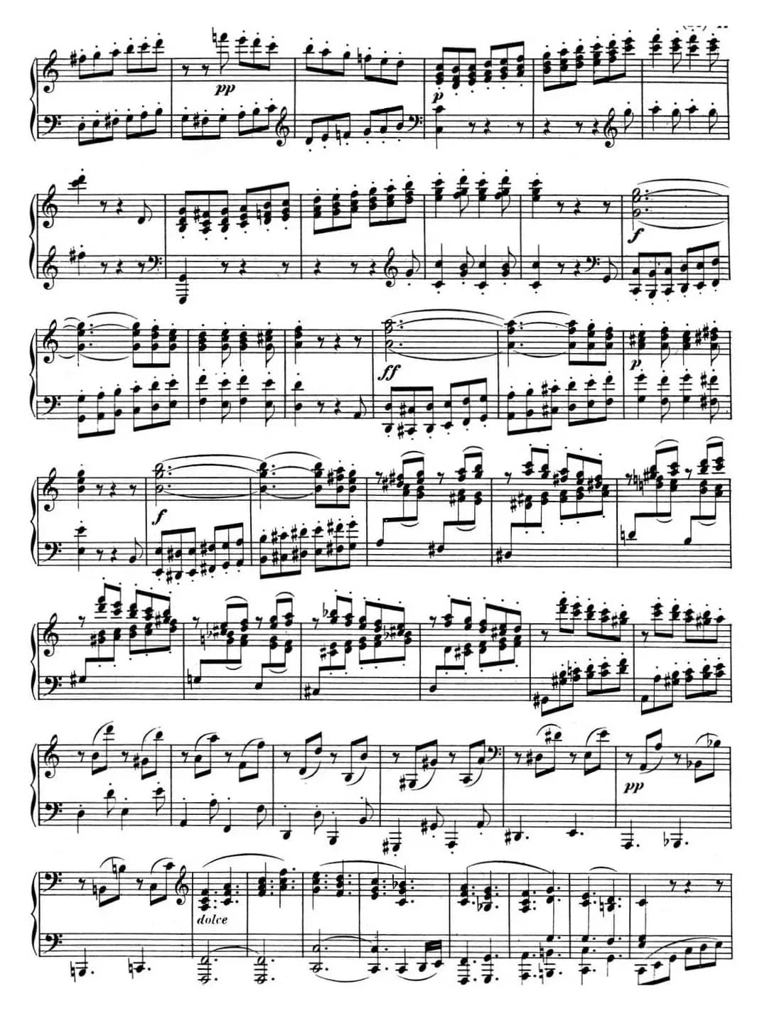 贝多芬钢琴奏鸣曲03 C大调 Op.2 No.3 C major