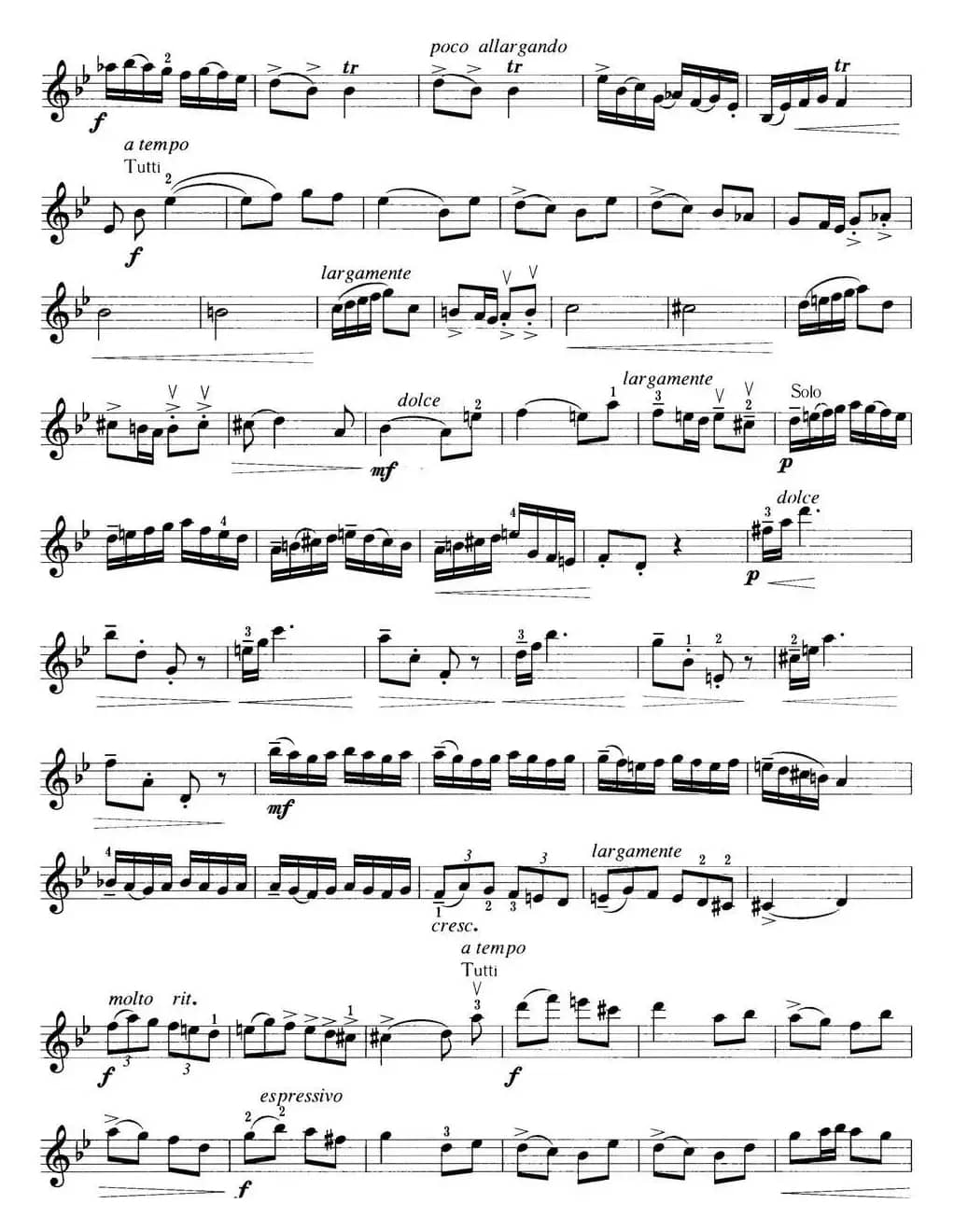 小提琴考级第五级：外国乐曲（6首）