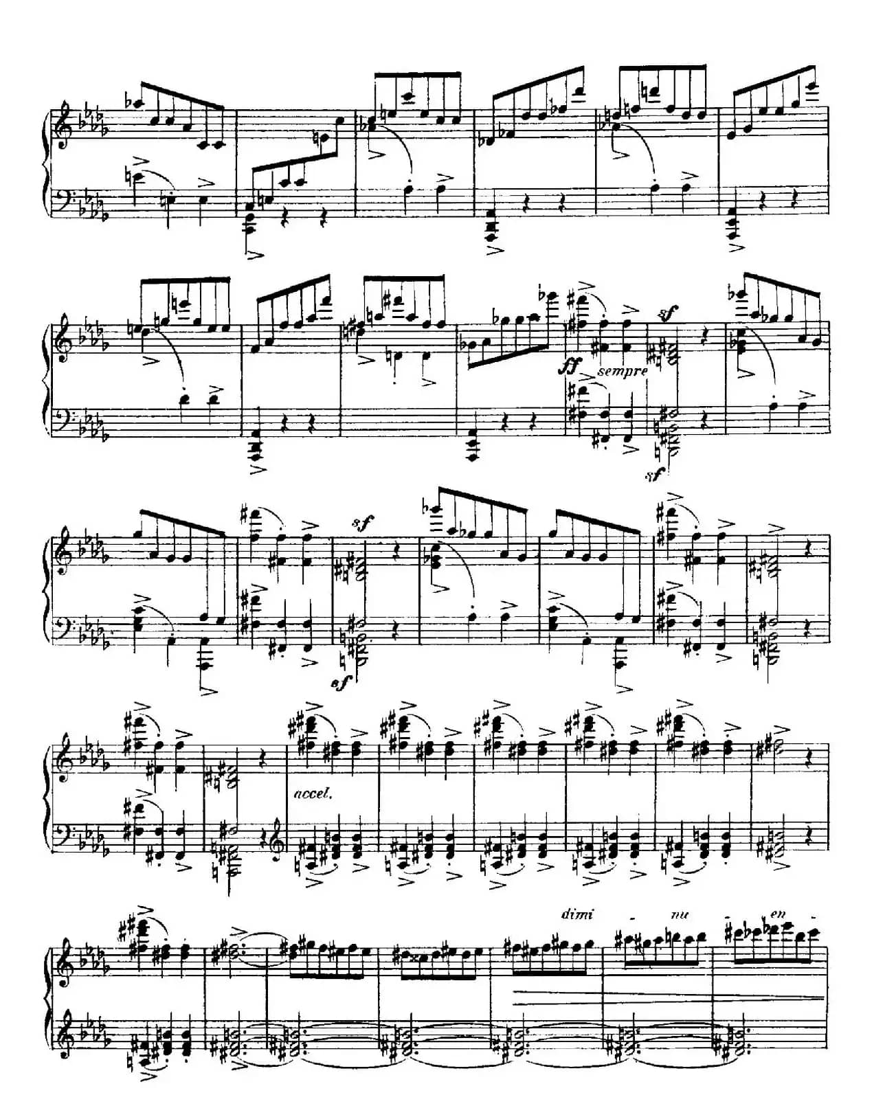 4 Valses Caprice（4首随想圆舞曲）（Op.38 No. 2 in D-flat）