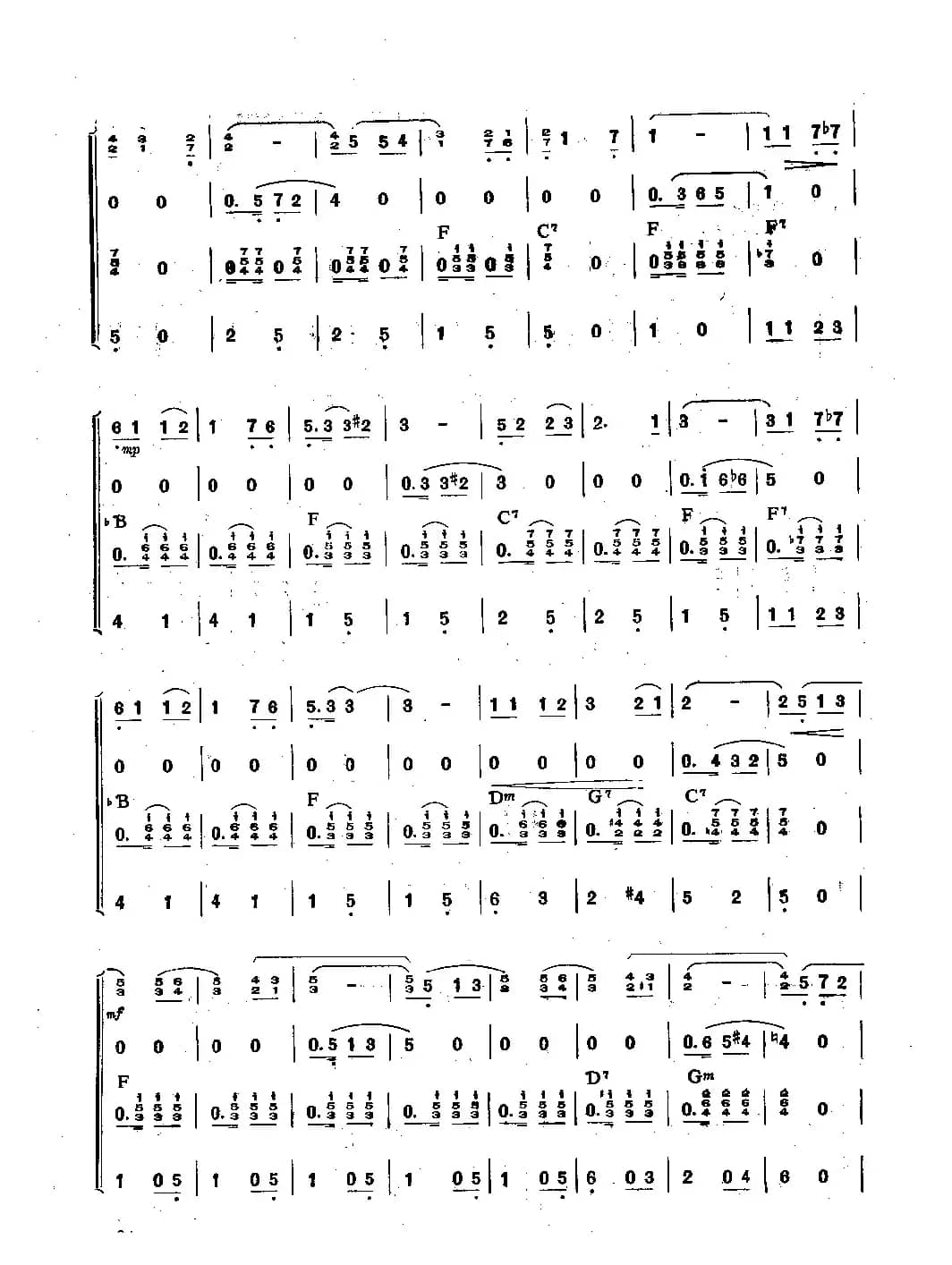 加布里岛之花（轻音乐合奏曲）