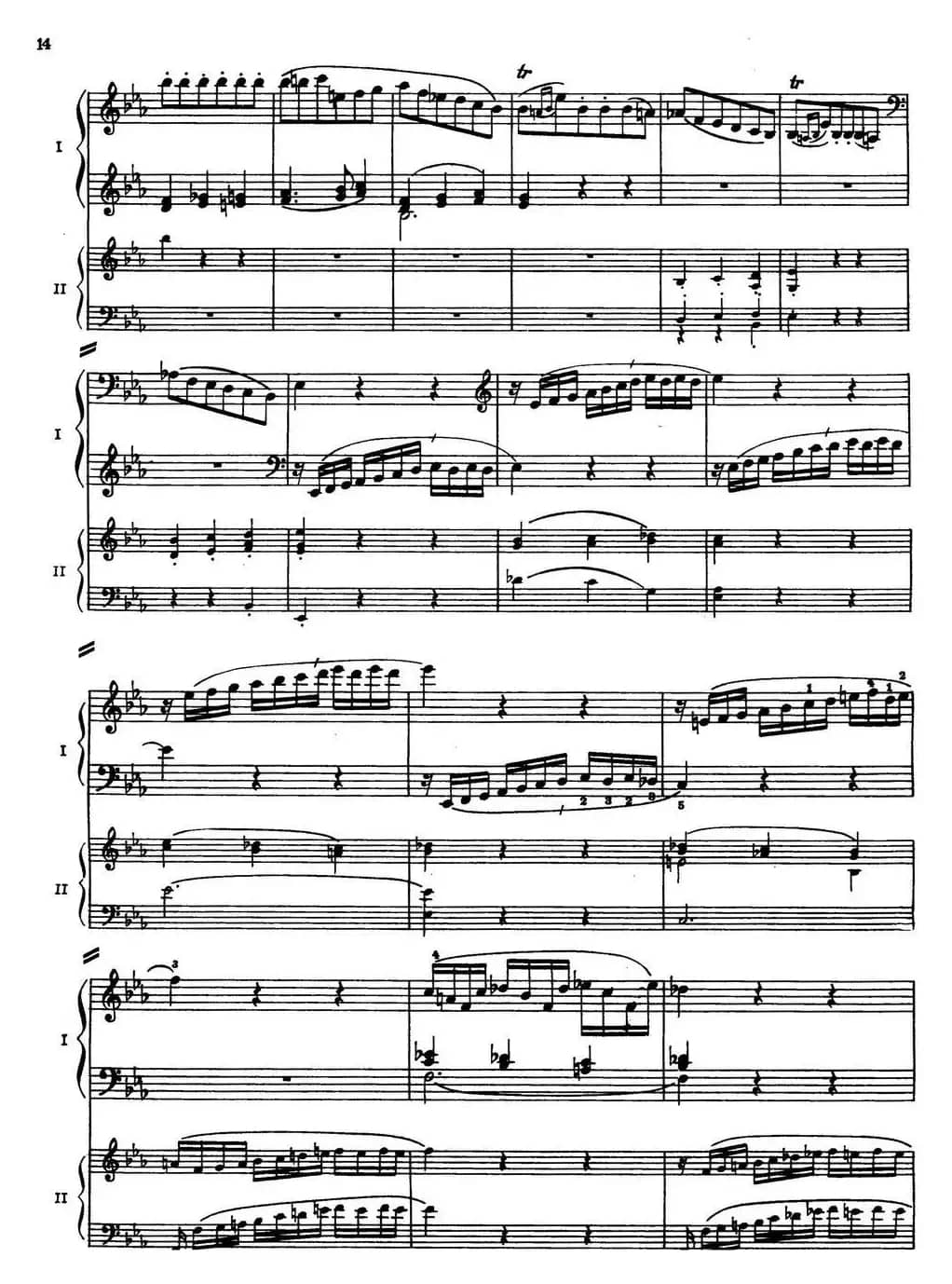 二十八部钢琴协奏曲 No.14（P1-15）