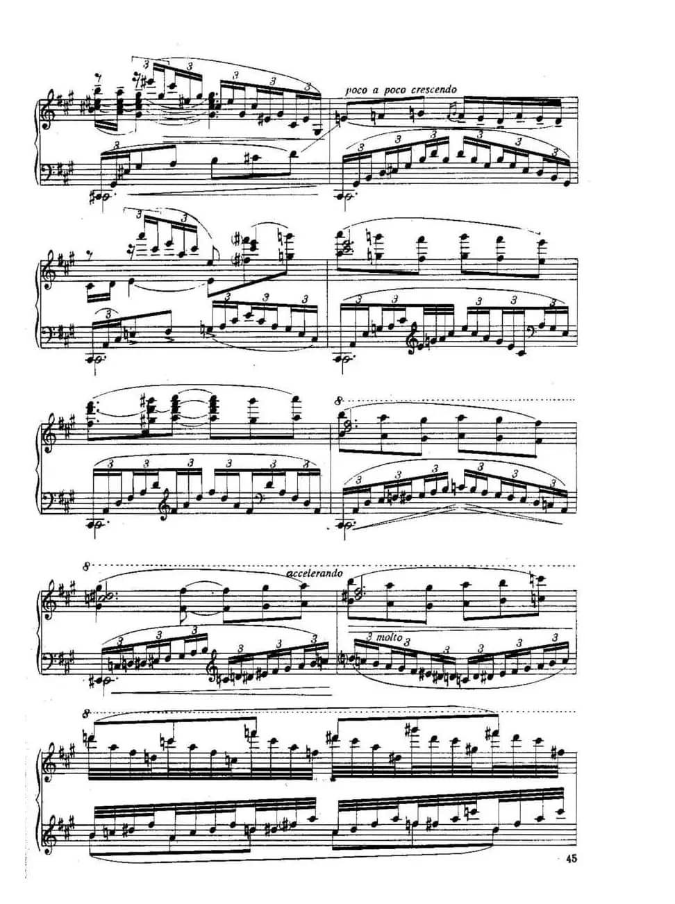 Six Préludes Exotiques Op·17（6首特色前奏曲·3）