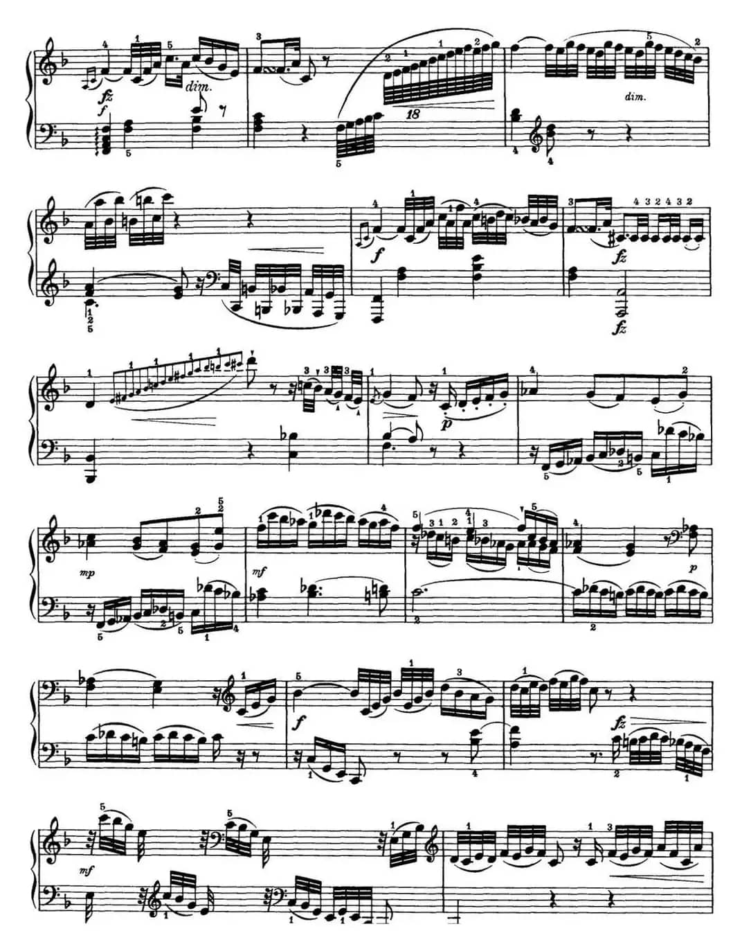 海顿 钢琴奏鸣曲 Hob XVI 50 in C major