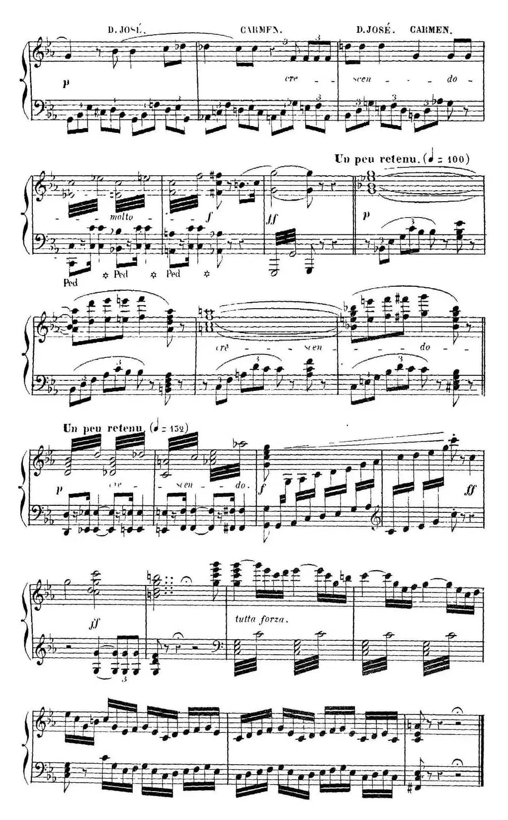 Carmen for Solo Piano（卡门全剧钢琴独奏版）（No.16）