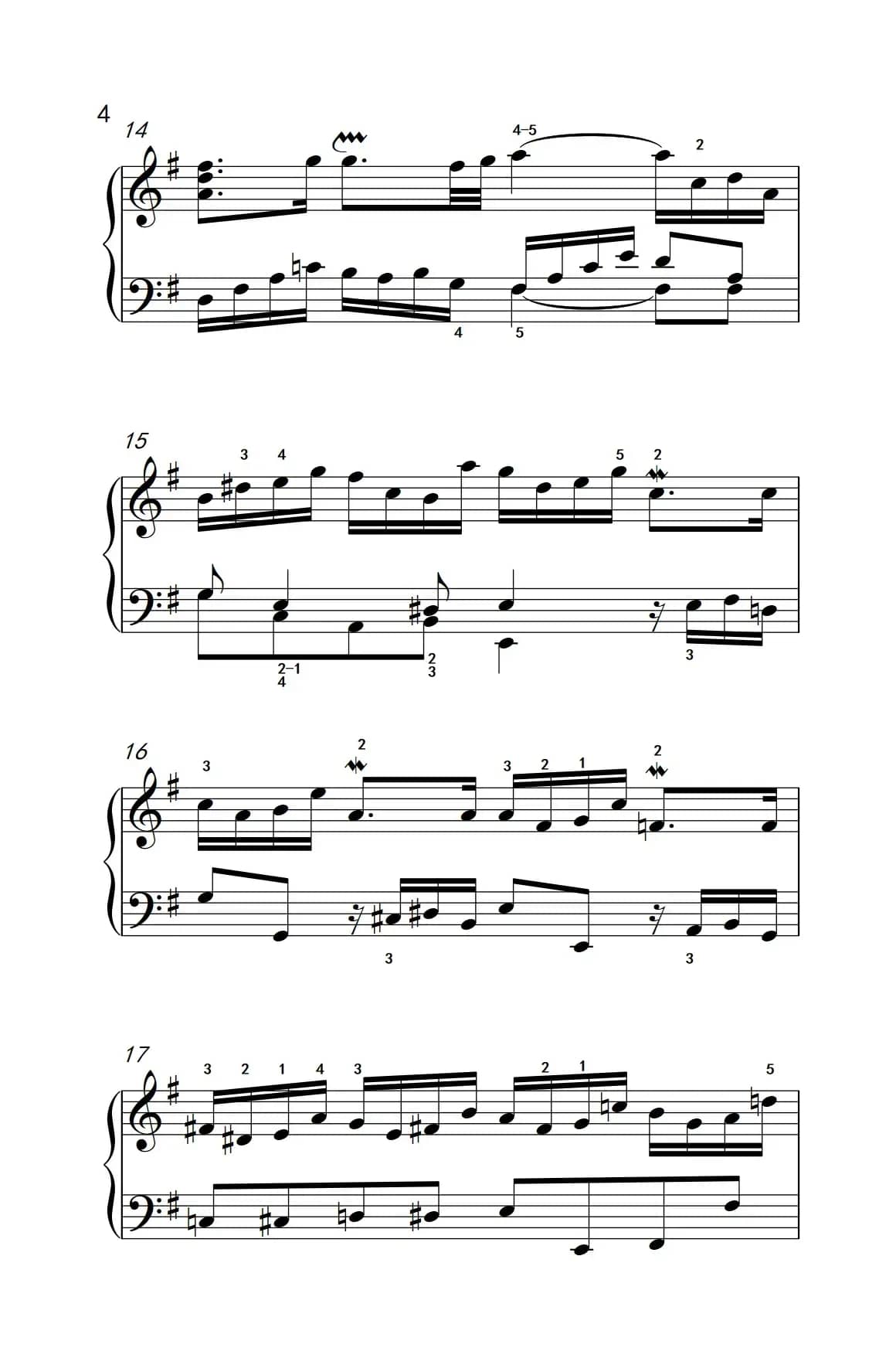 第八级2.阿勒曼德舞曲（中央音乐学院 钢琴（业余）考级教程 7-9级）