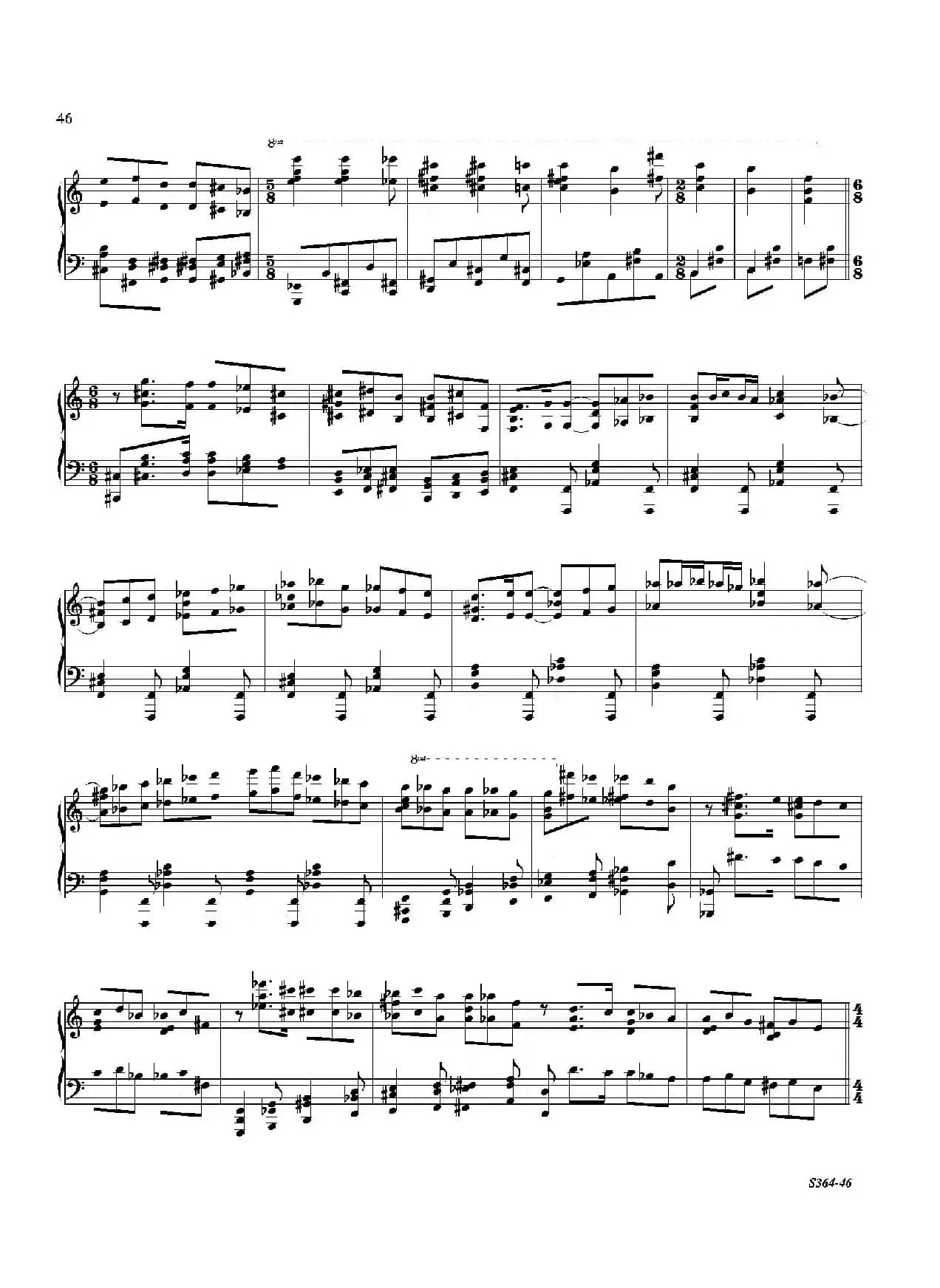 Piano Sonata No.8（第八钢琴奏鸣曲）（3）