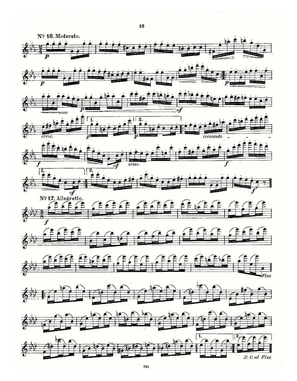 18 kleine Studien.Op.41