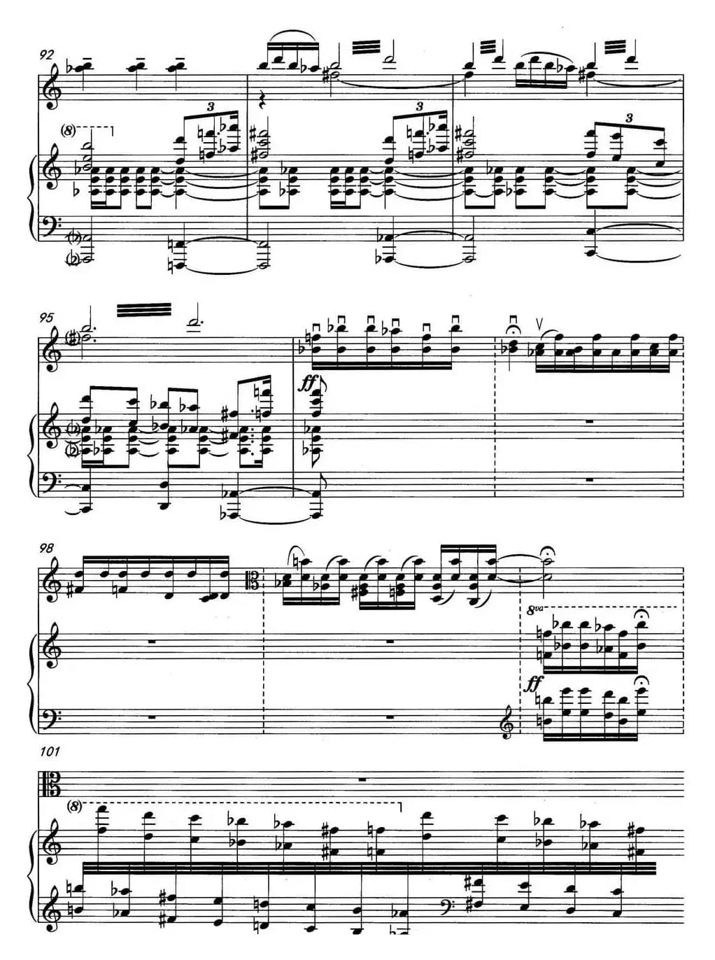 幻想曲（中提琴与钢琴、罗毅作曲版）