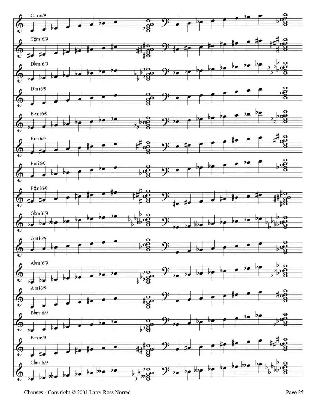 Changes（爵士乐和弦教材）（P21-40）