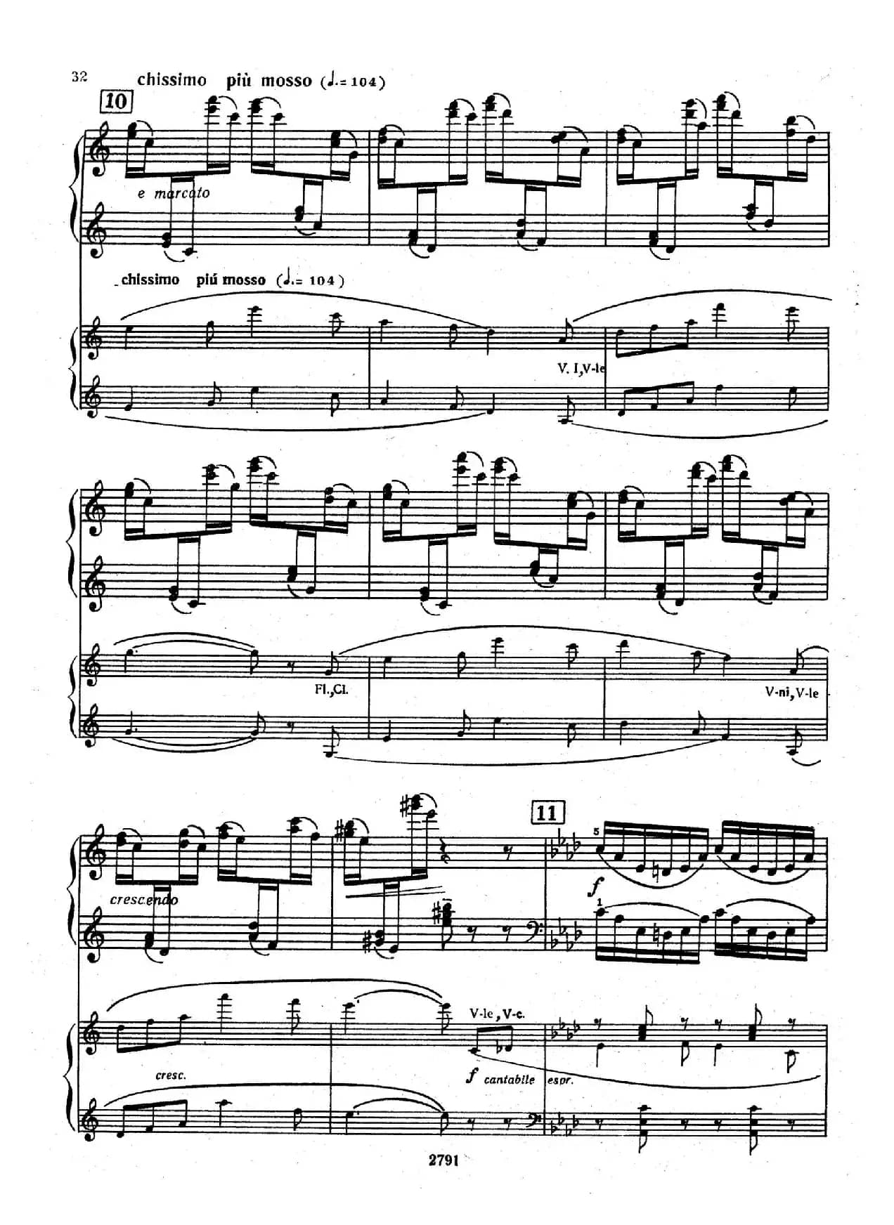 Piano Concerto No.3 in D major, Youth Op.50 - 2 pianos（D大调第三钢琴协奏曲“为青少年而作”Op.50·双钢琴）