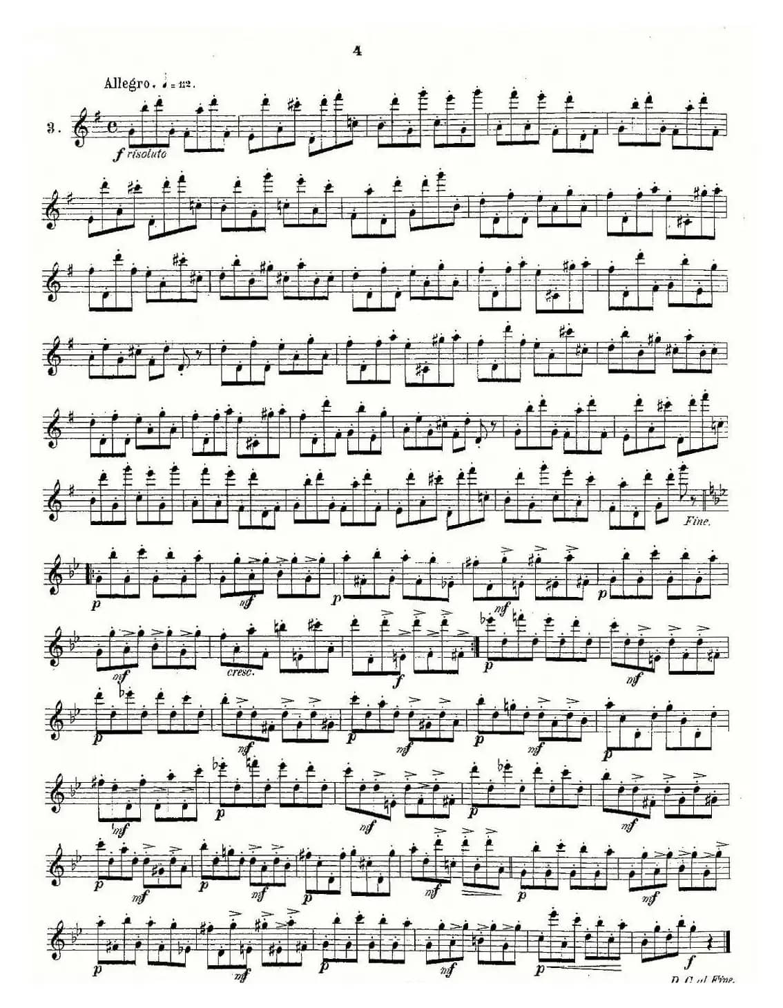 Andersen etude op30 之1—12（练习曲作品30号）