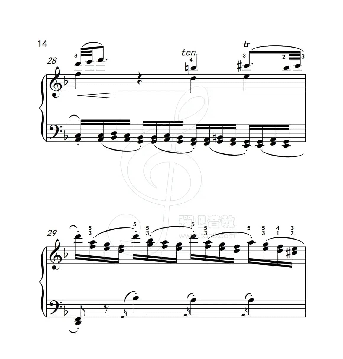 练习曲 46（克拉莫钢琴练习曲60首）