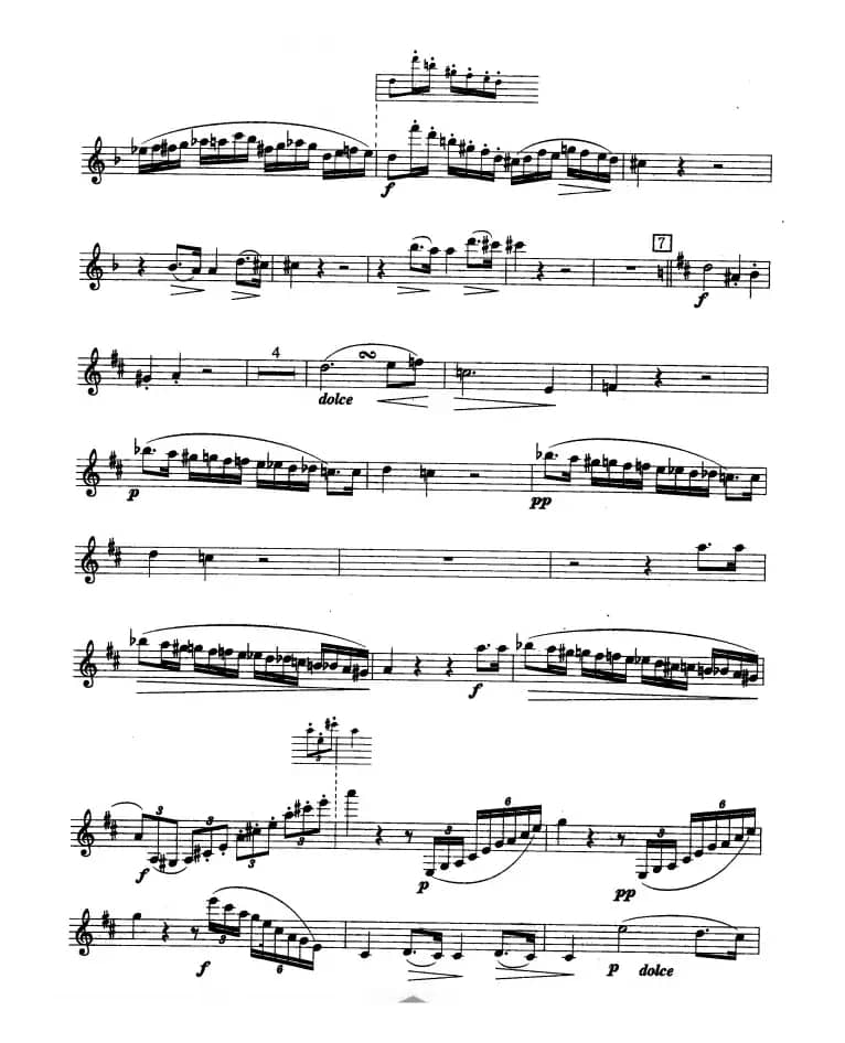 单簧管考级教材·第十级