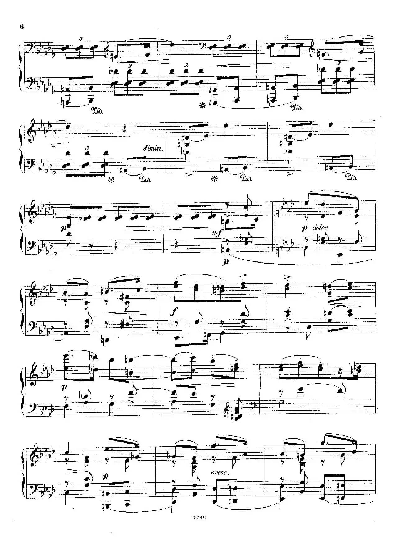 Phantasien Am Clavier Op.36（幻想曲集·第四首）