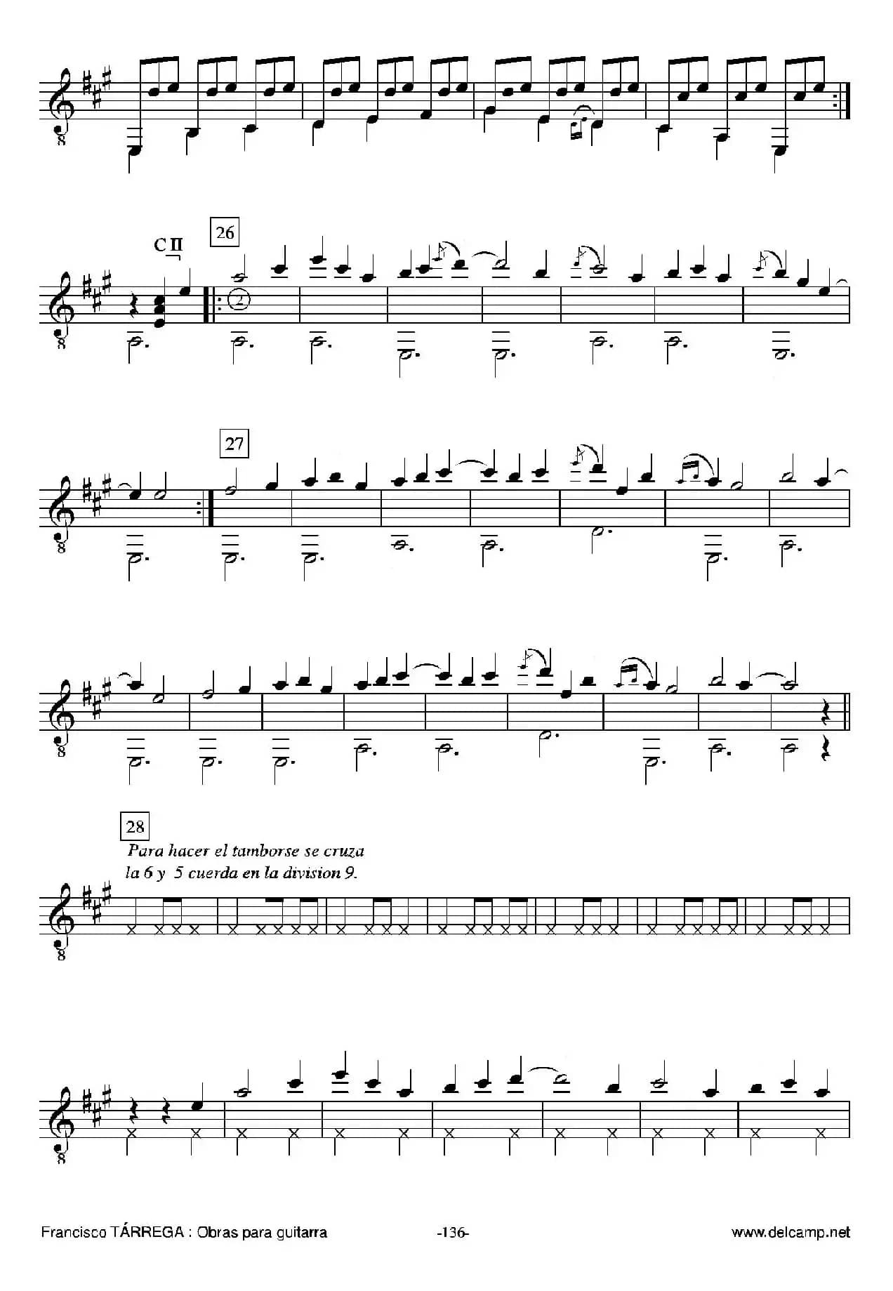 《塔雷加作品全集》第7部分（古典吉他）