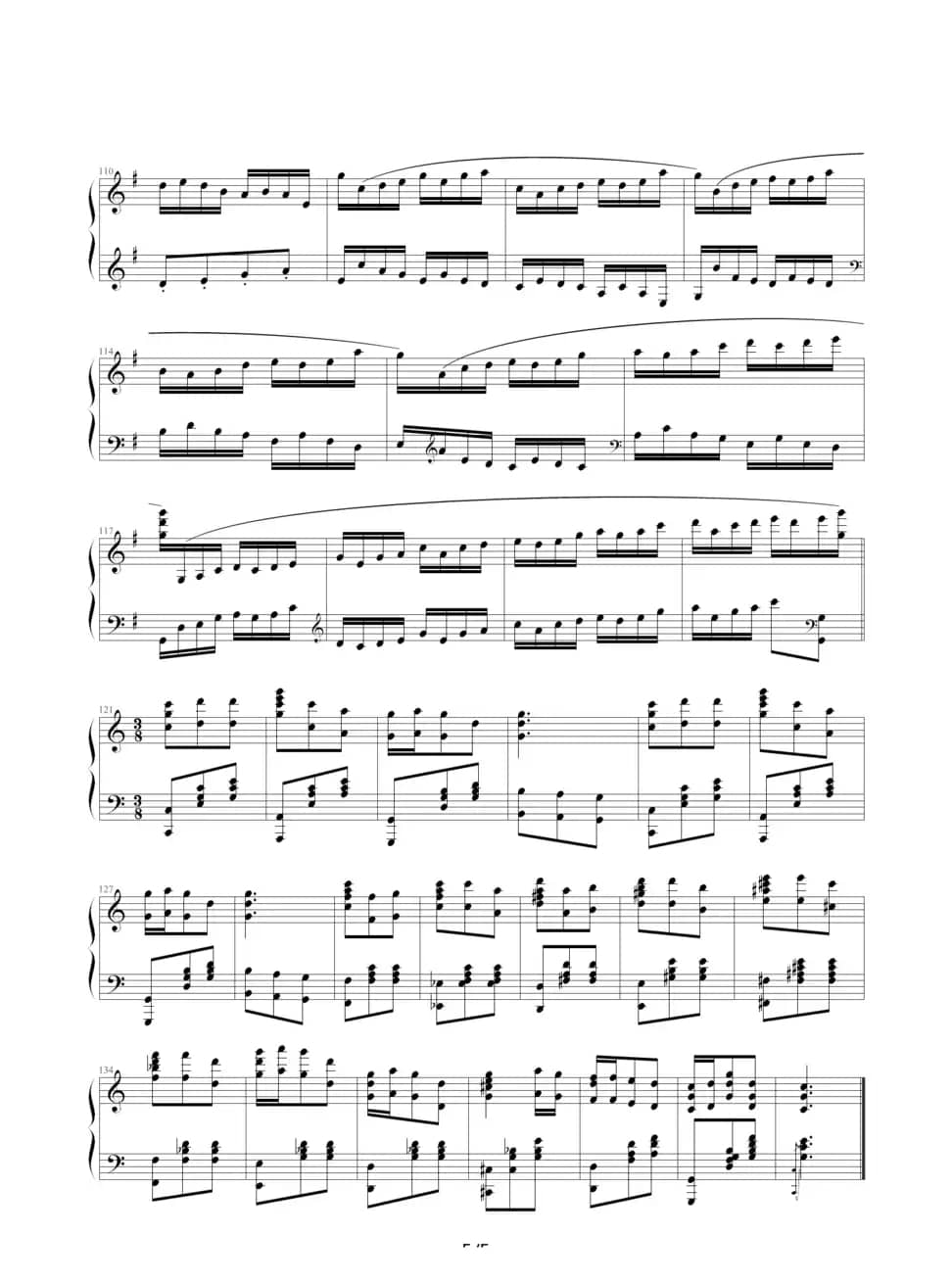 陕北民歌主题变奏曲（周广仁作曲版）