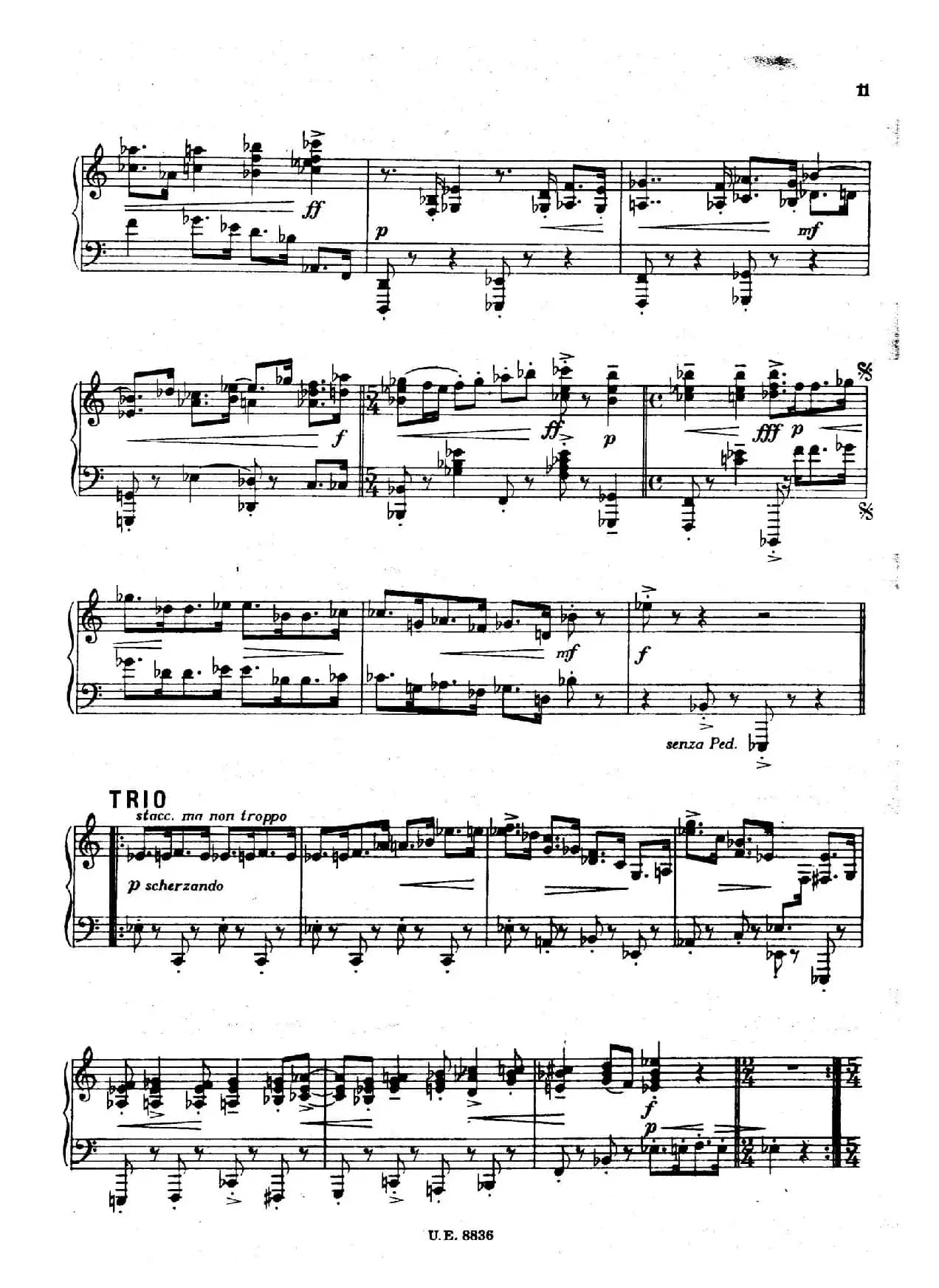 克热内克-第二钢琴奏鸣曲（Piano Sonata No.2 Op.59）
