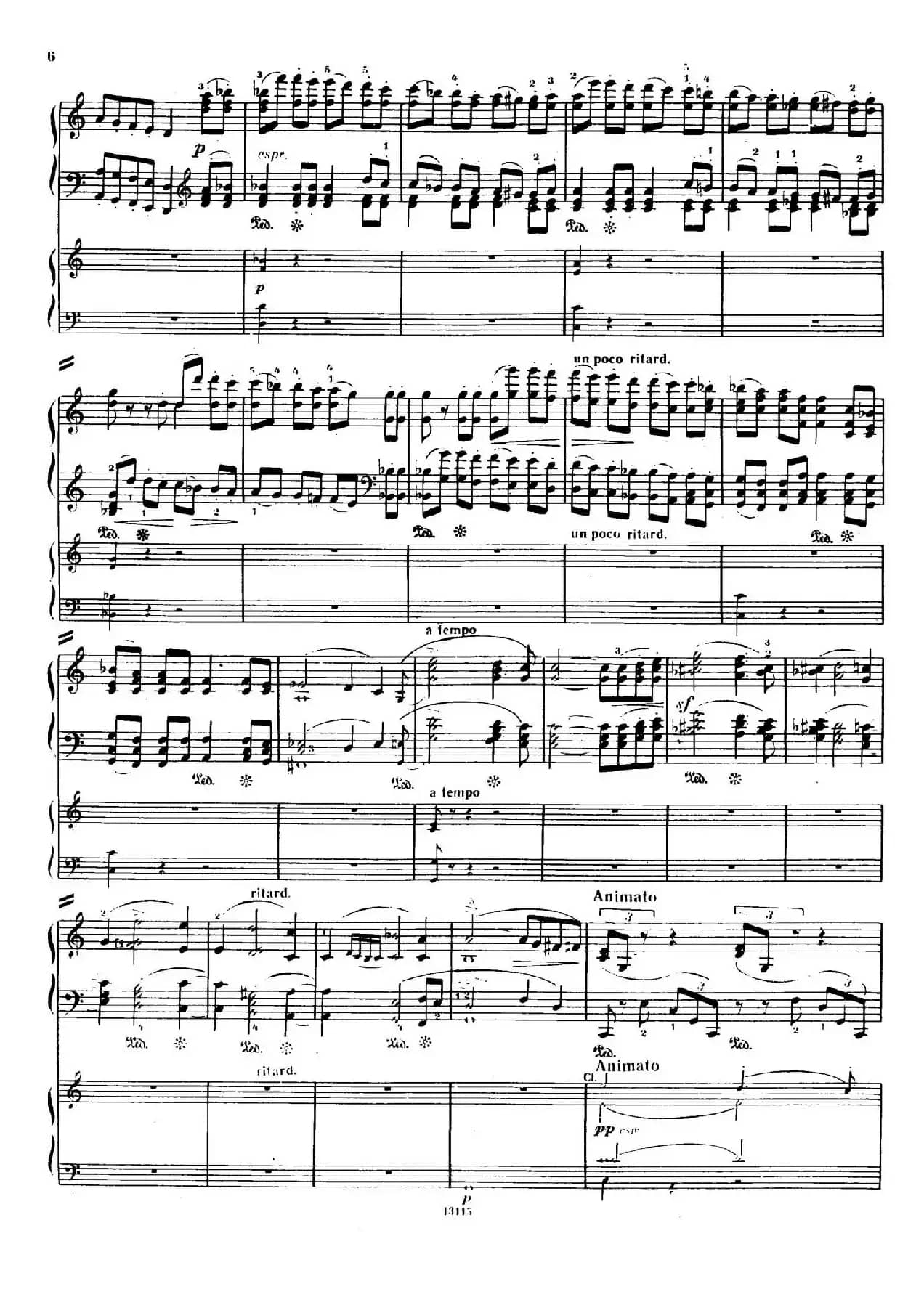 Piano Concerto in a Minor Op.54（a小调钢琴协奏曲·双钢琴）