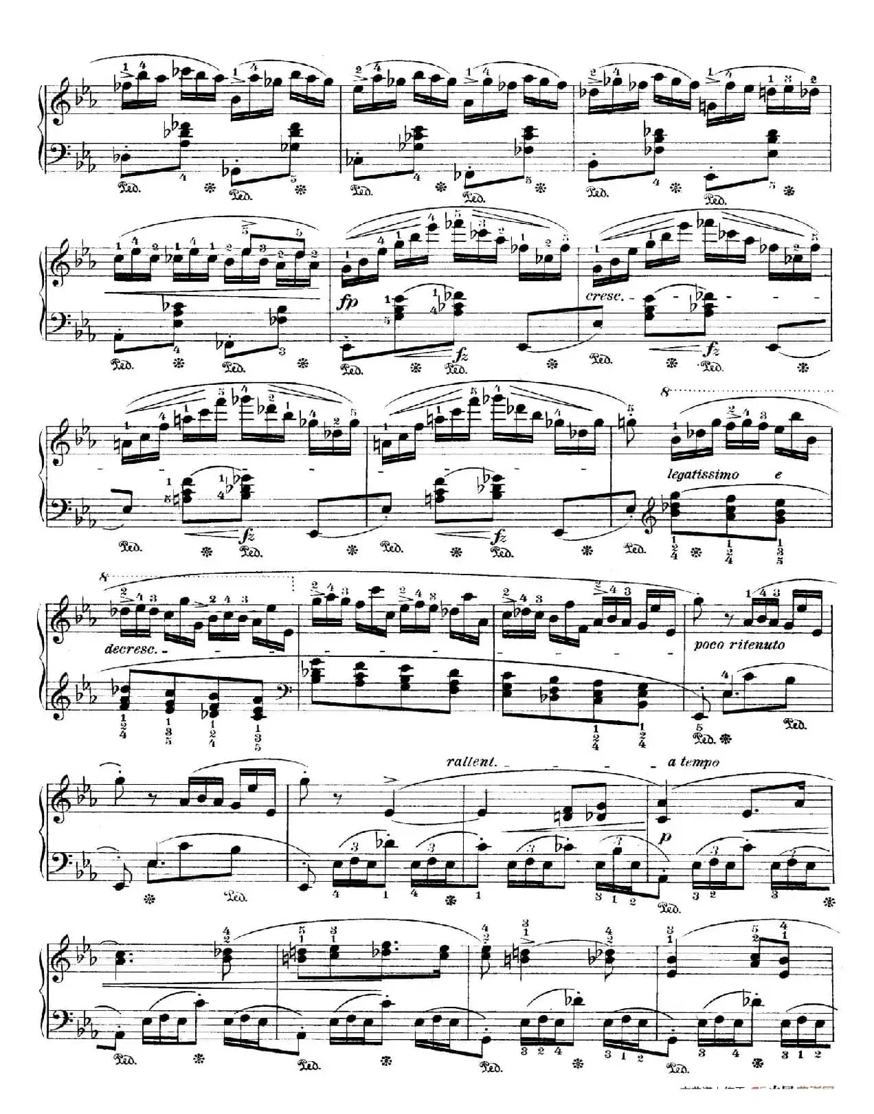 Rondo in E flat Major Op.16（降E大调回旋曲）