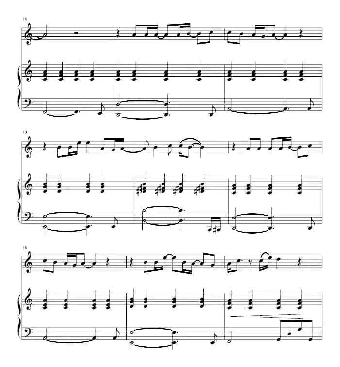 爱很简单（小提琴+钢琴）