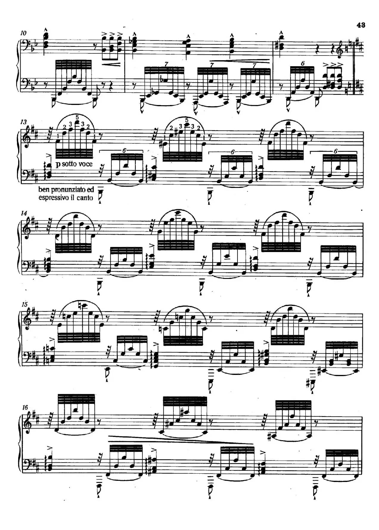 12 Etudes d'execution Transcendante S.139（12首超技练习曲·6）