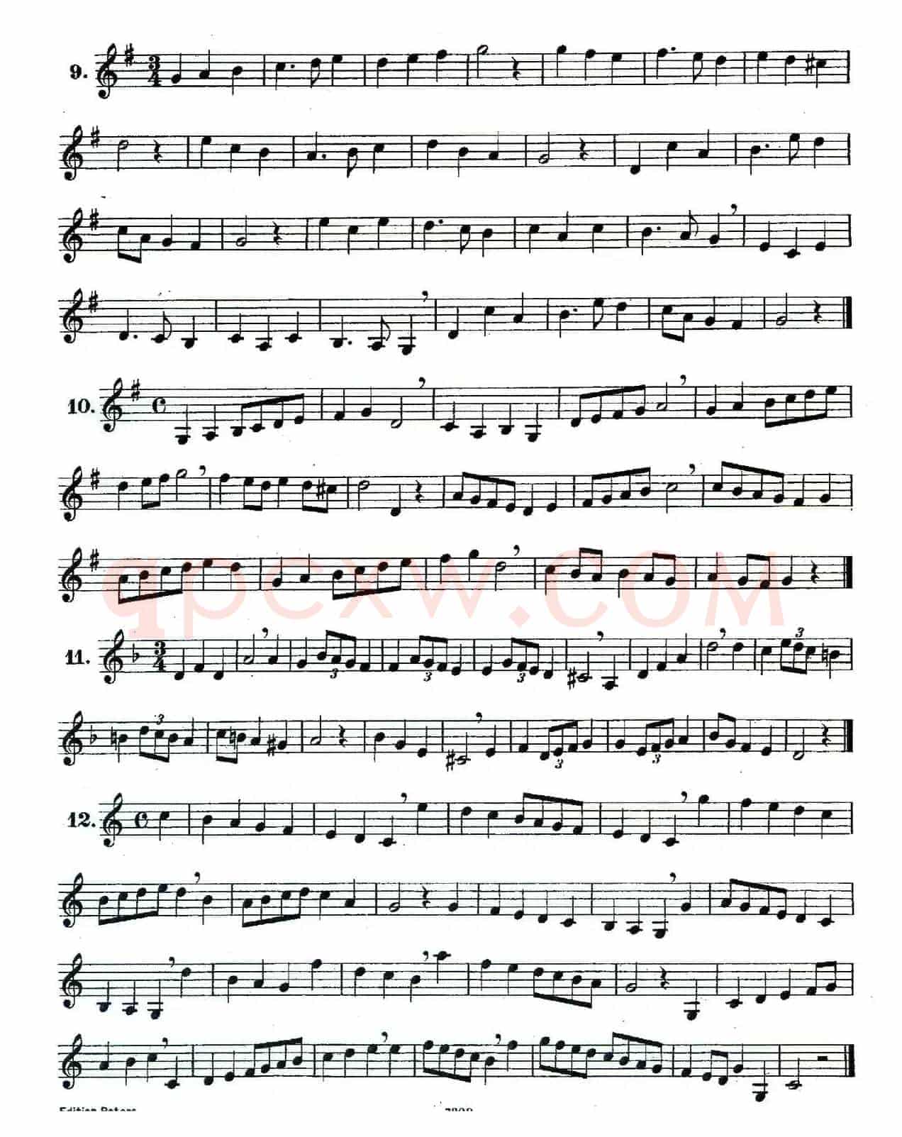 DEMNITZ（单簧管练习曲）