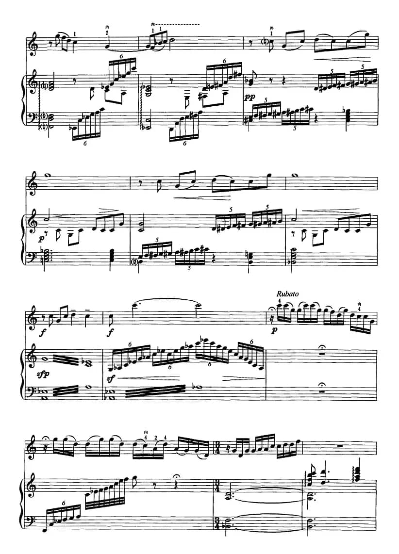 第一二胡协奏曲：第一乐章（二胡+钢琴伴奏）