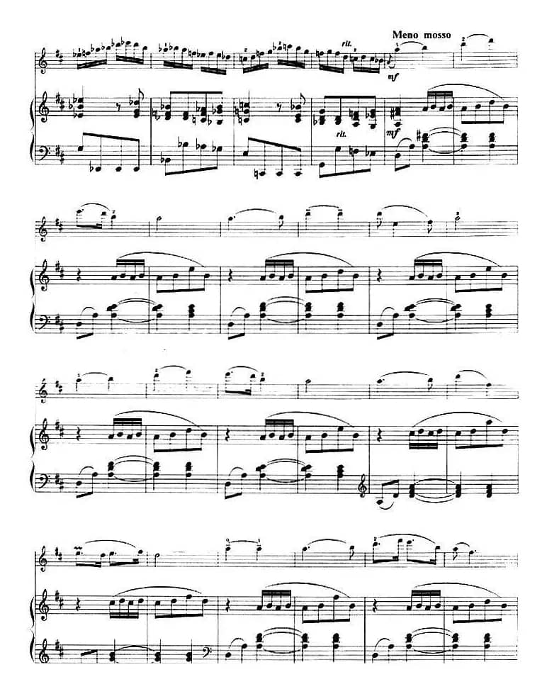 第一回旋曲（Rondo No.1、小提琴+钢琴伴奏）