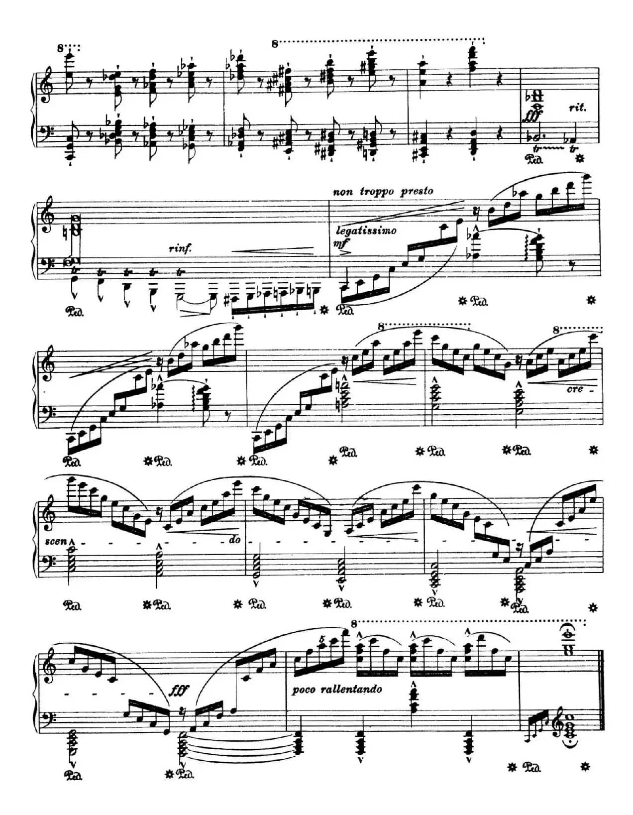 12 Etudes d'execution Transcendante S.139（12首超技练习曲·1）