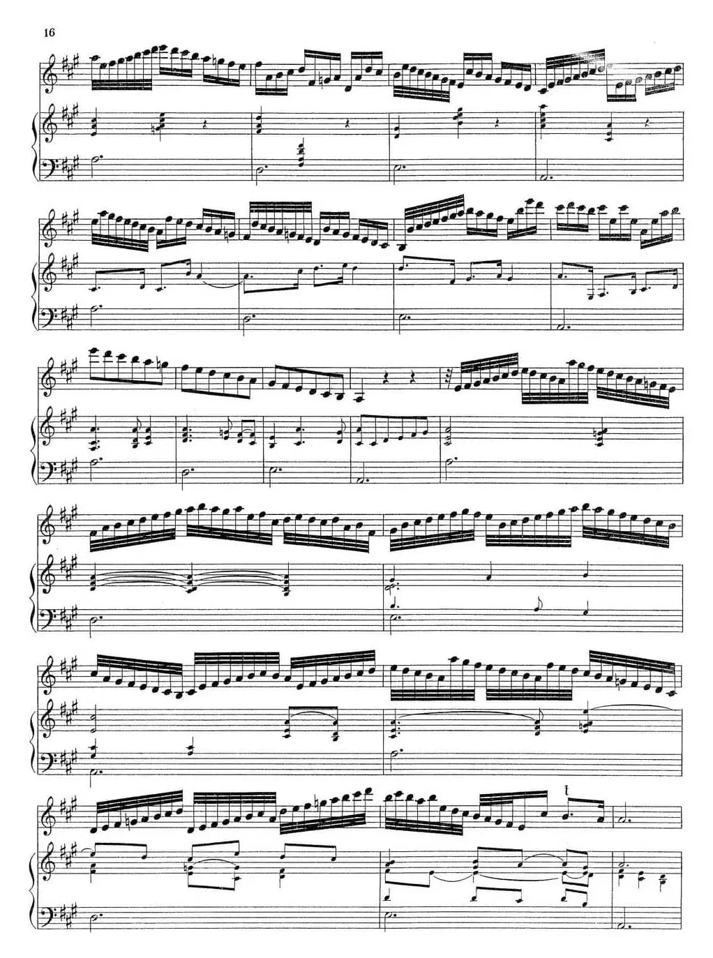 Biber Violin Sonata I（小提琴+钢琴伴奏）