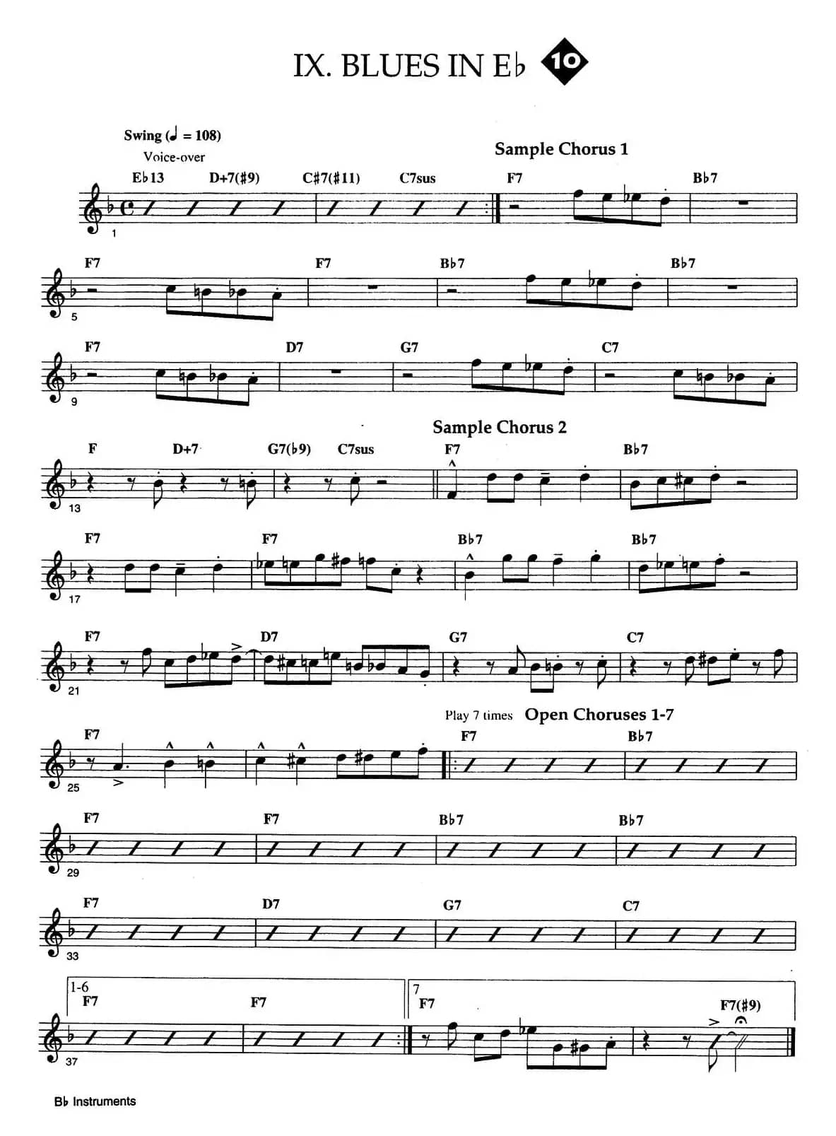 Jazz Patterns For Improvisation Bb - Frank Mantooth（10）