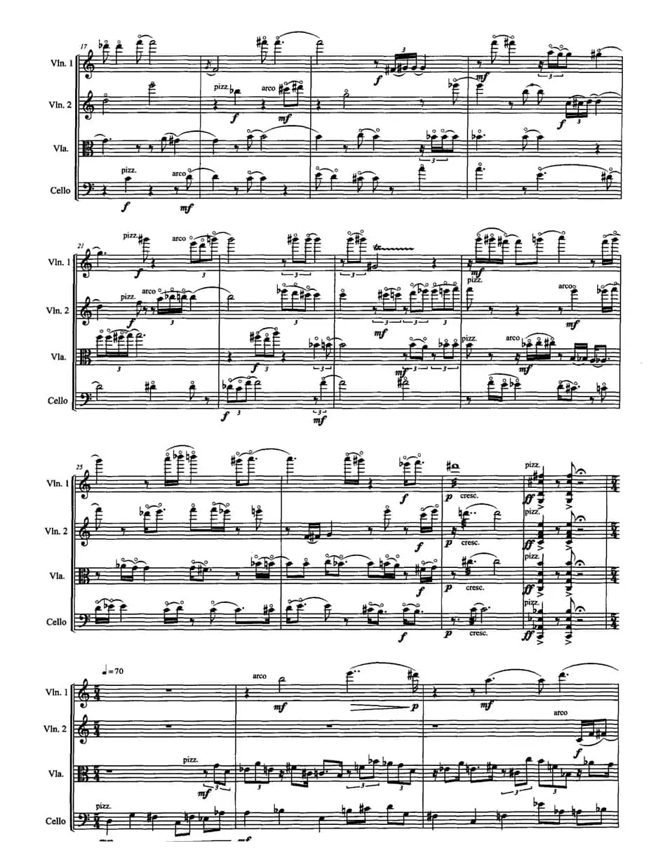 琴趣（弦乐四重奏）