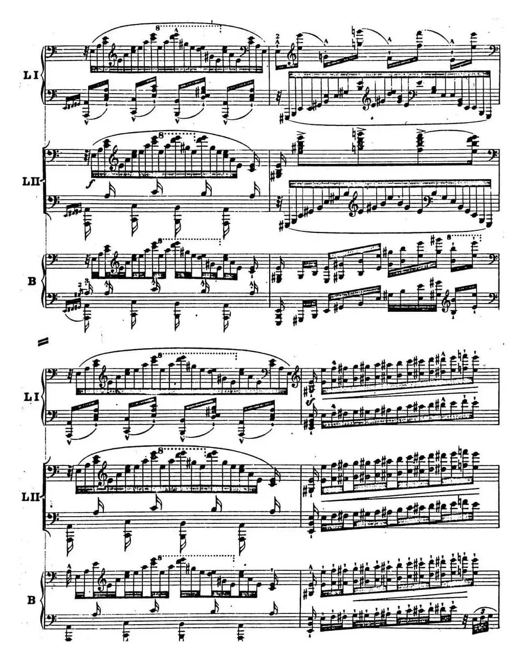 6首帕格尼尼大练习曲（Thema mit Variationen Etude Nr.6）