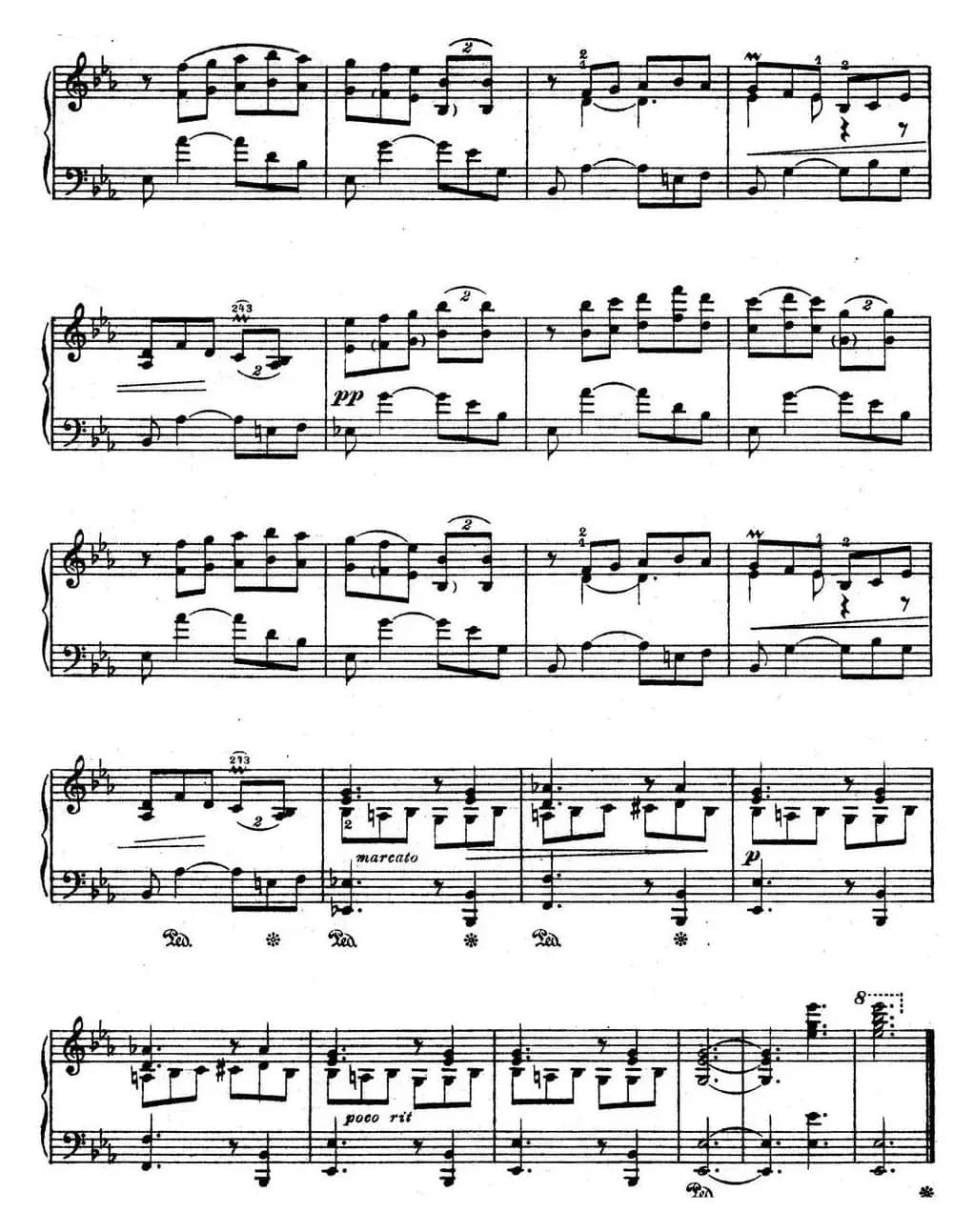 Suite Espanola Op.47（西班牙组曲·Ⅷ）