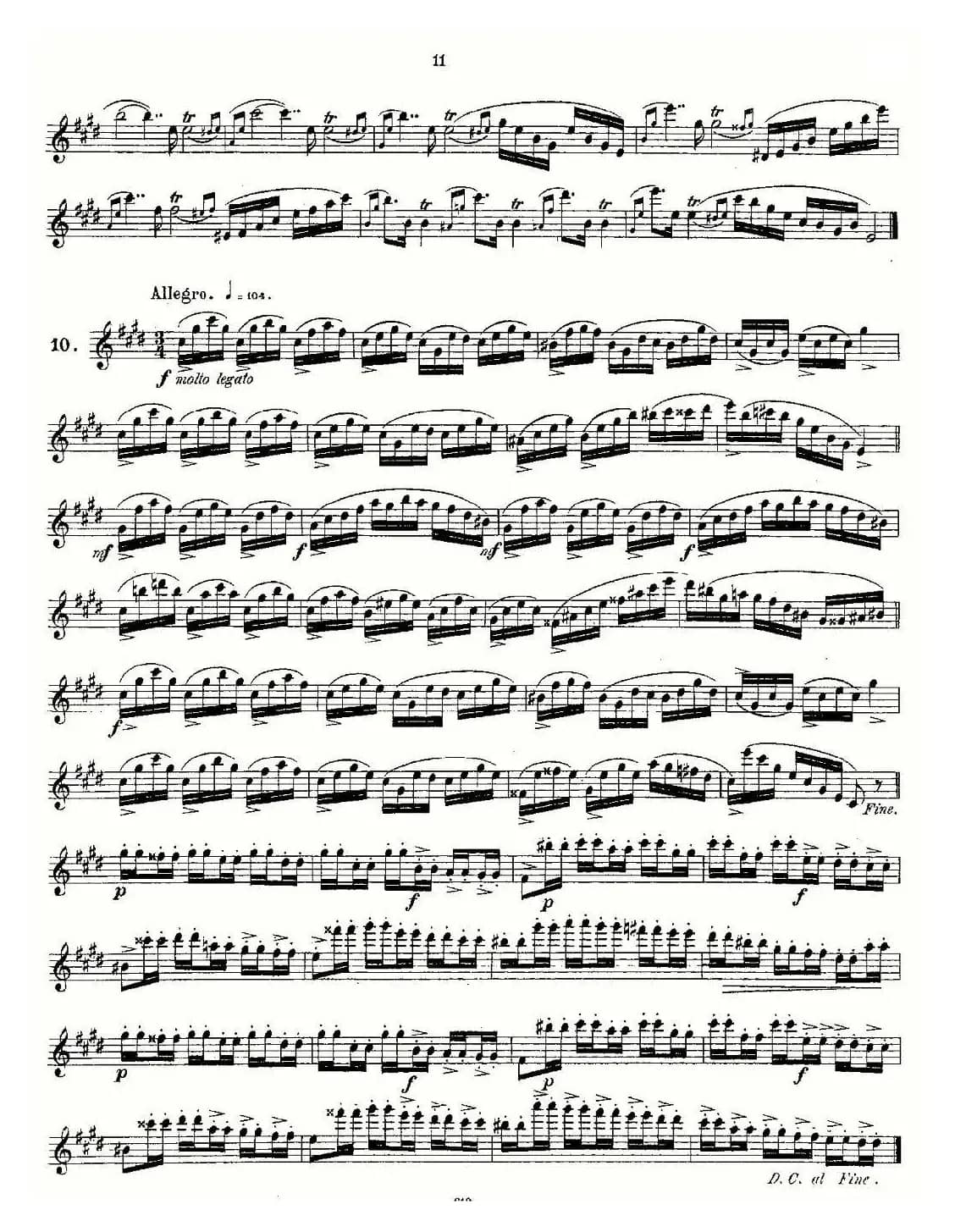 Andersen etude op30 之1—12（练习曲作品30号）