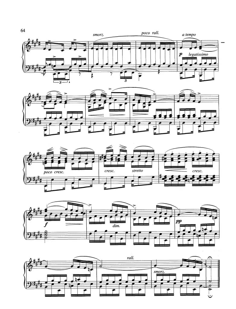 练习曲（Op.72 10-3）