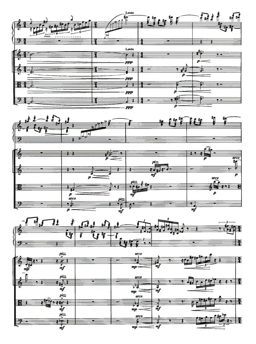 灵动（扬琴与弦乐四重奏）